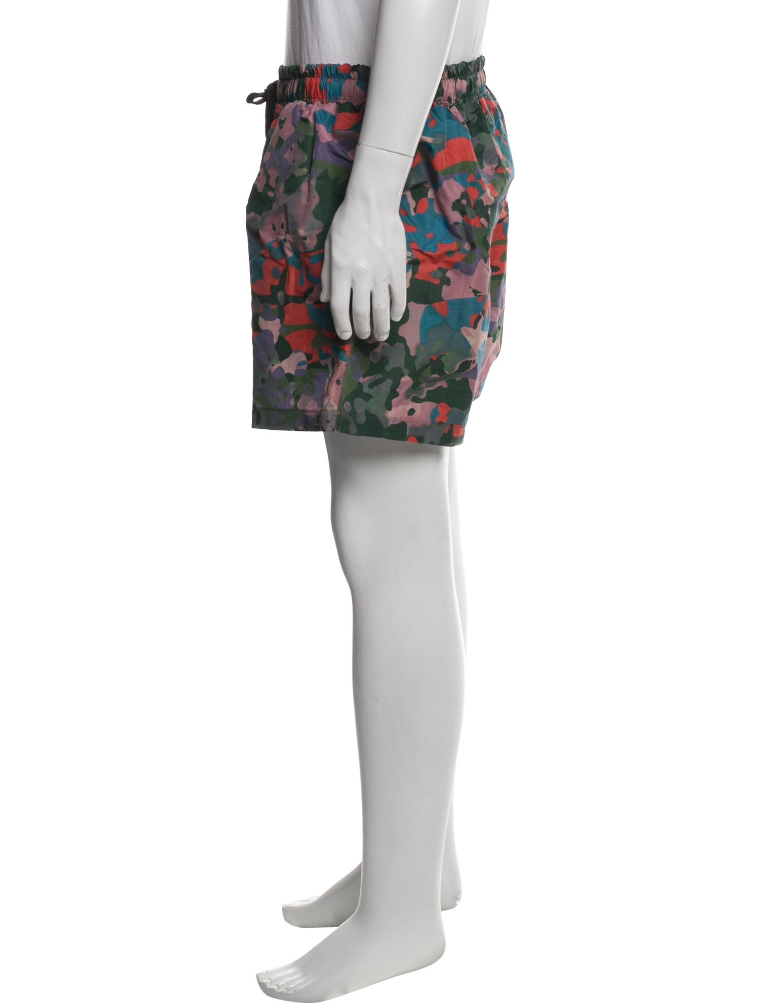 Marcell Von Berlin Camouflage Print Swim Trunks