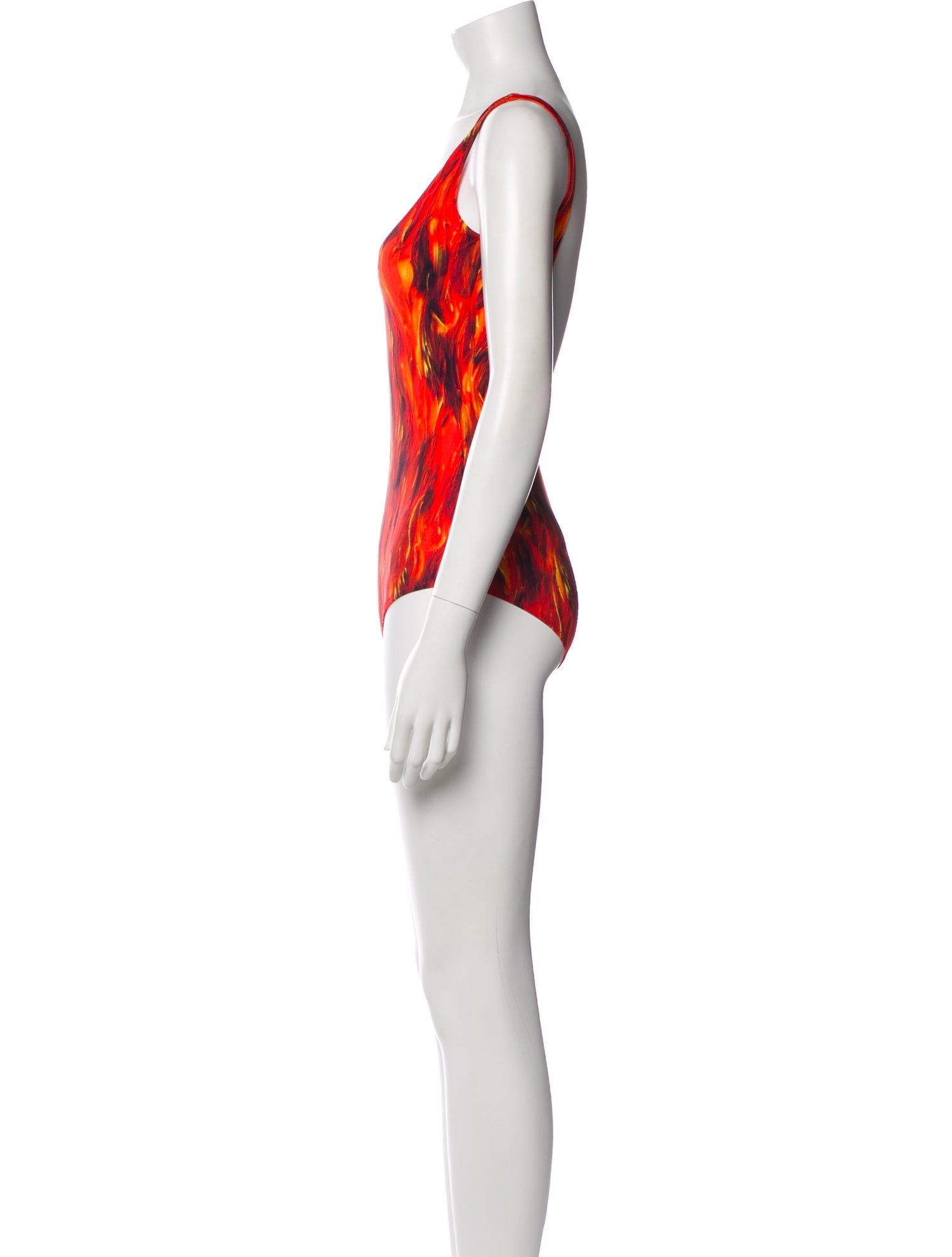 Marcell Von Berlin Printed One-Piece w/ Tags