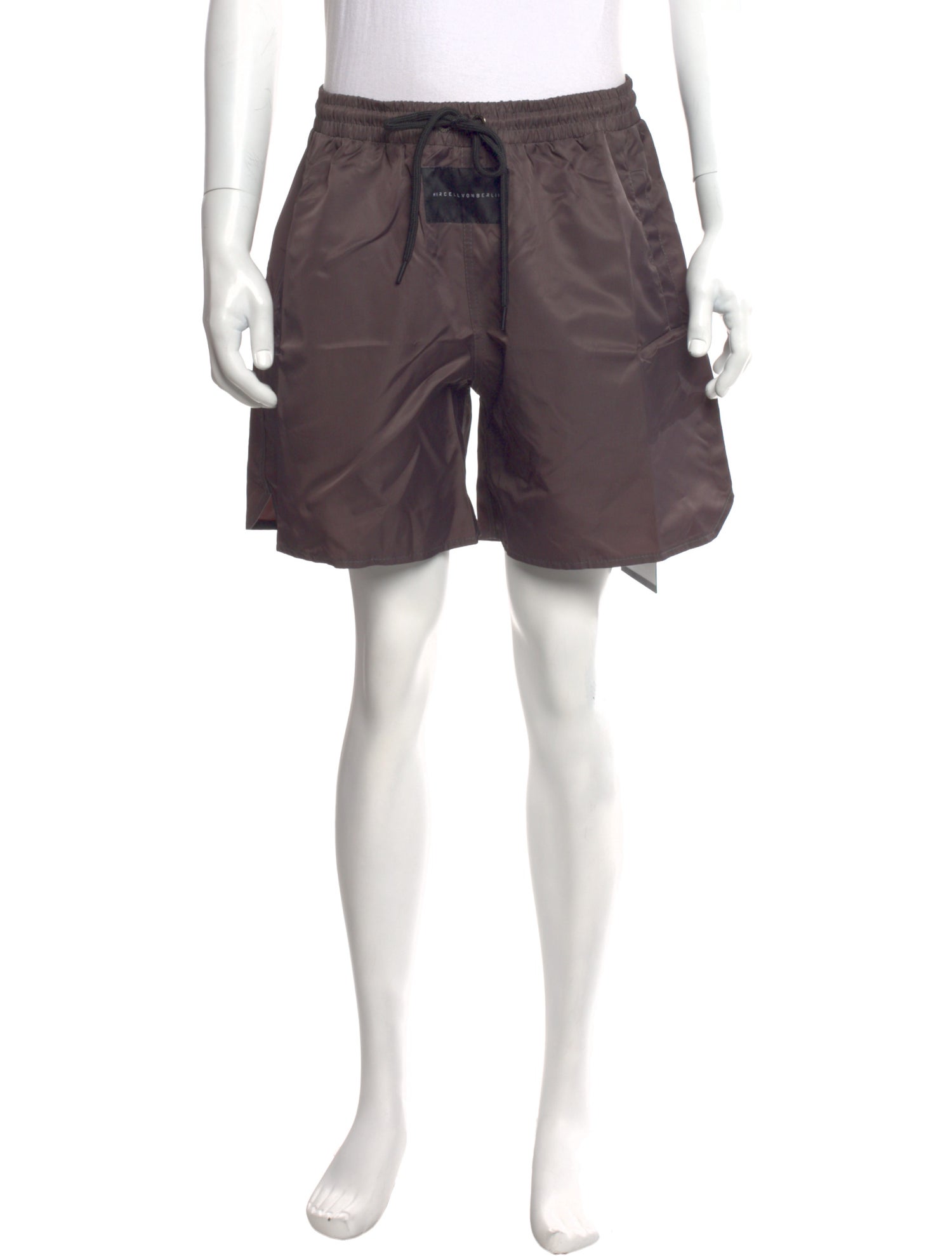 Marcell Von Berlin Croc Embossed Shorts