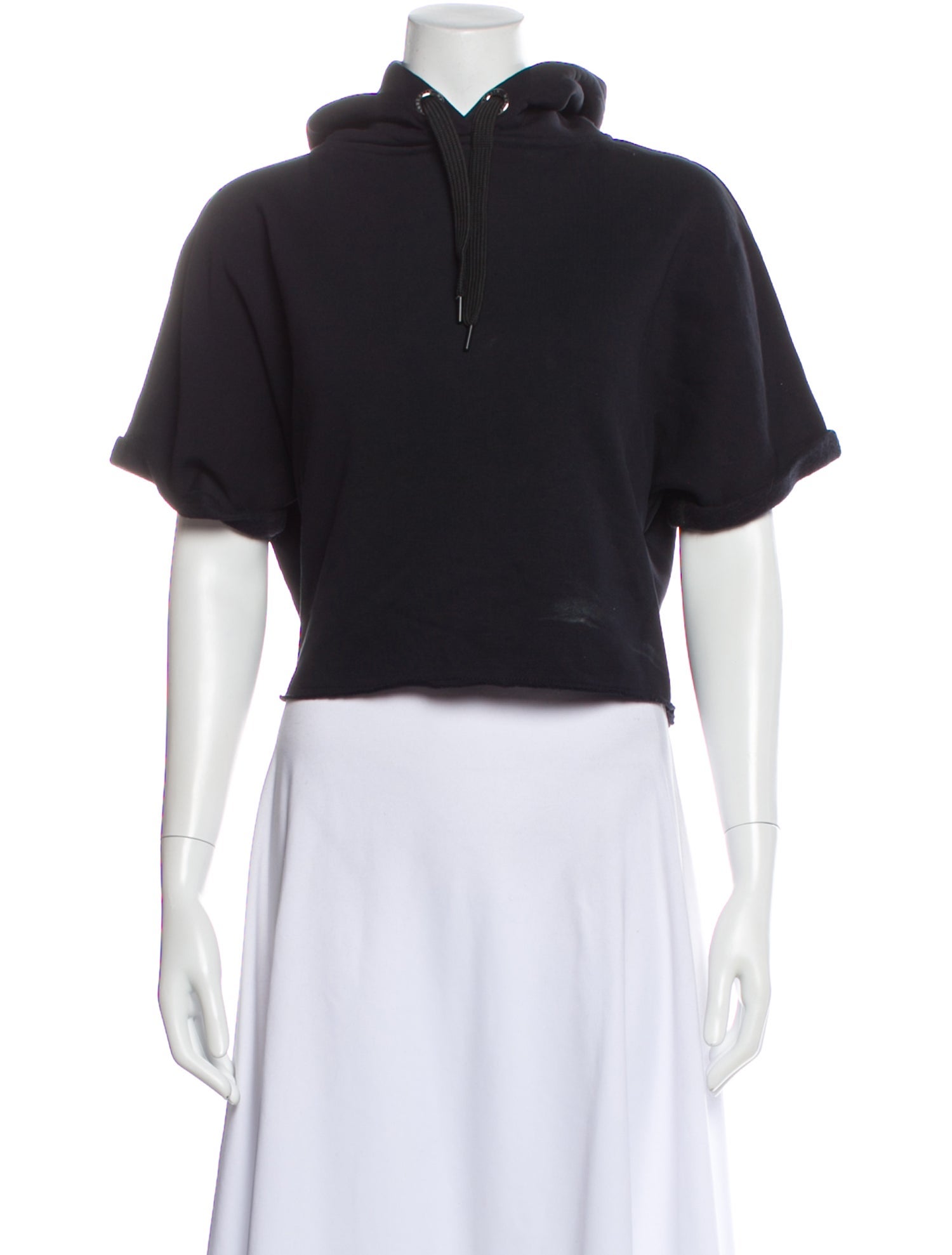 Marcell Von Berlin Crew Neck Short Sleeve Hoodie