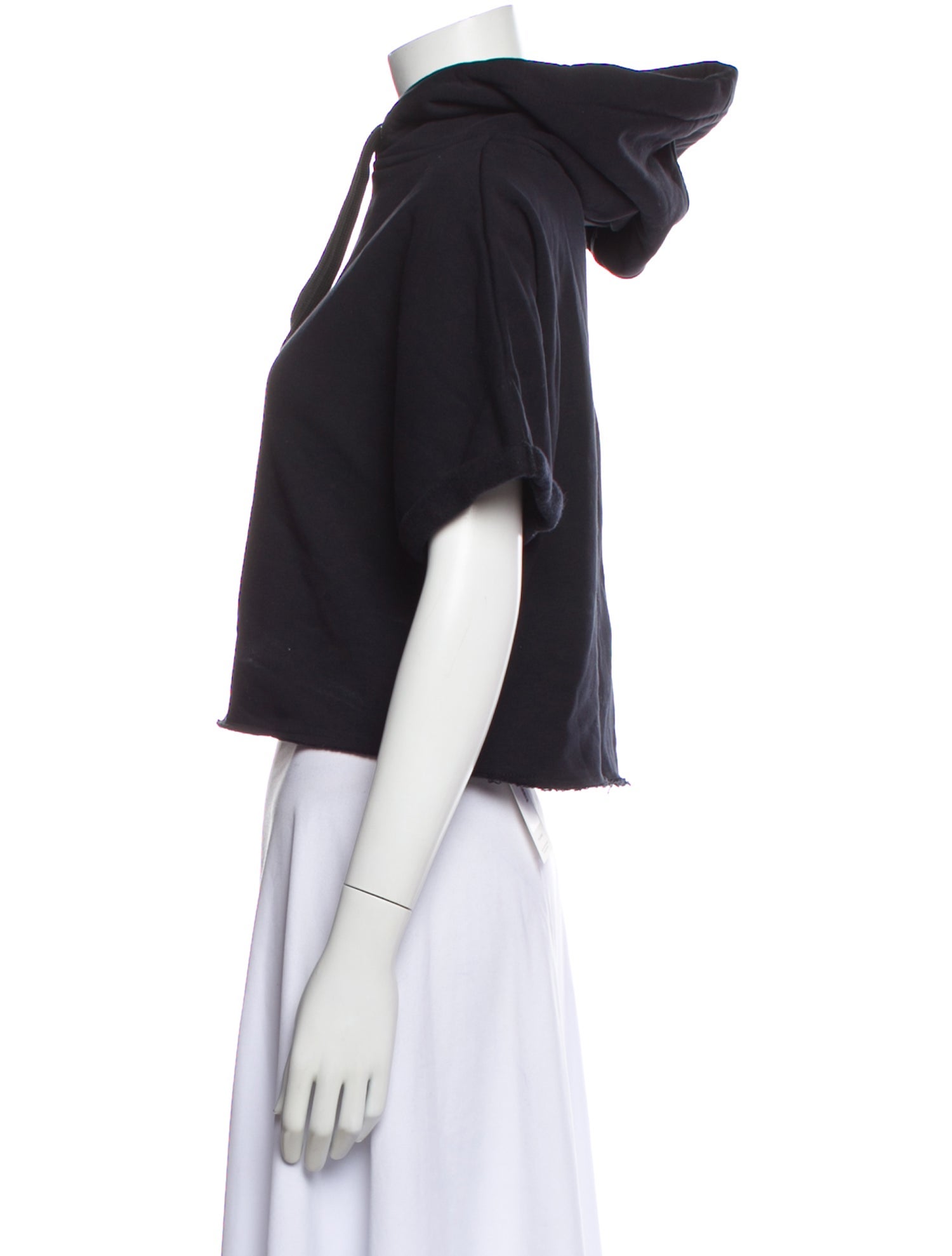 Marcell Von Berlin Crew Neck Short Sleeve Hoodie