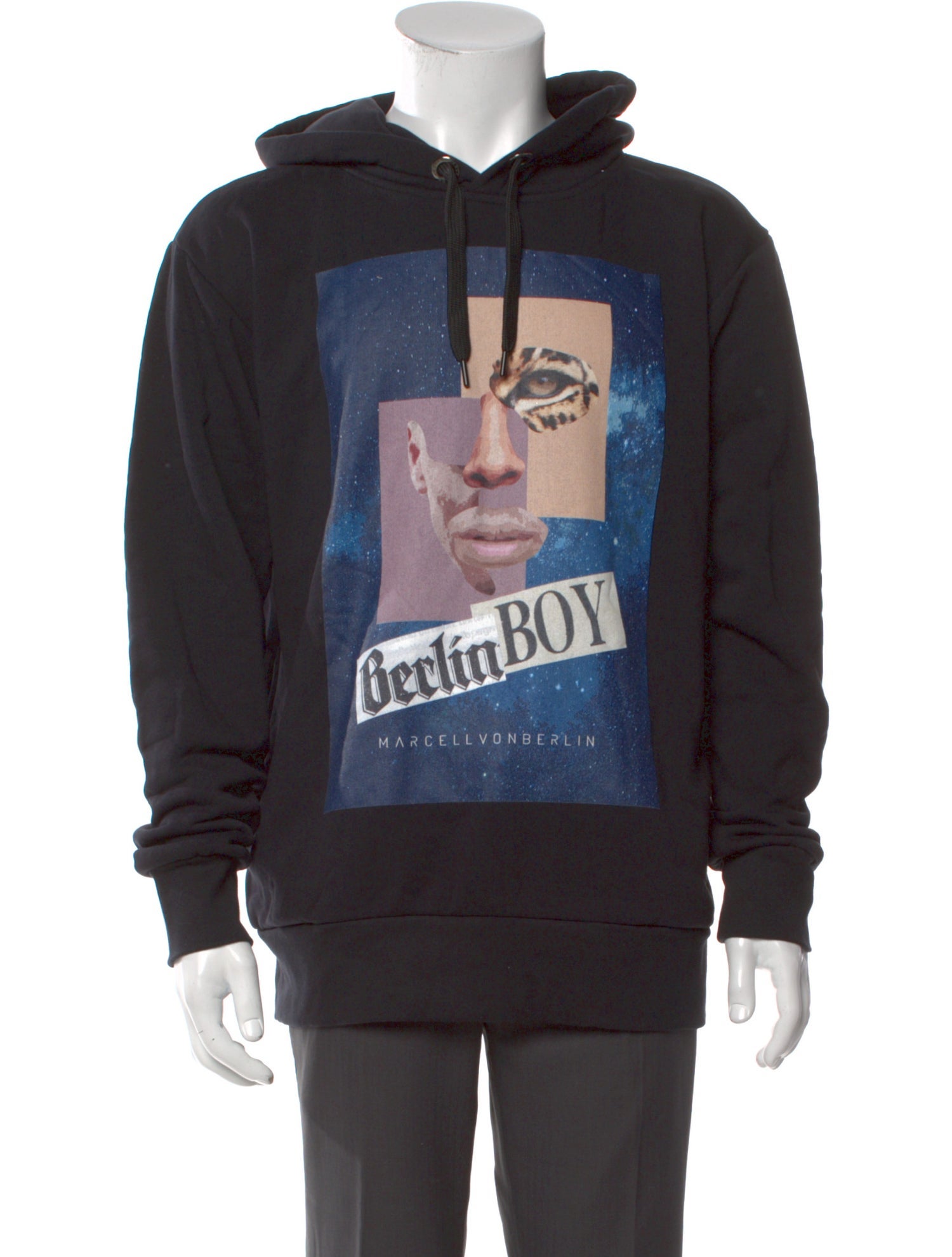 Marcell Von Berlin Graphic Print Crew Neck Hoodie