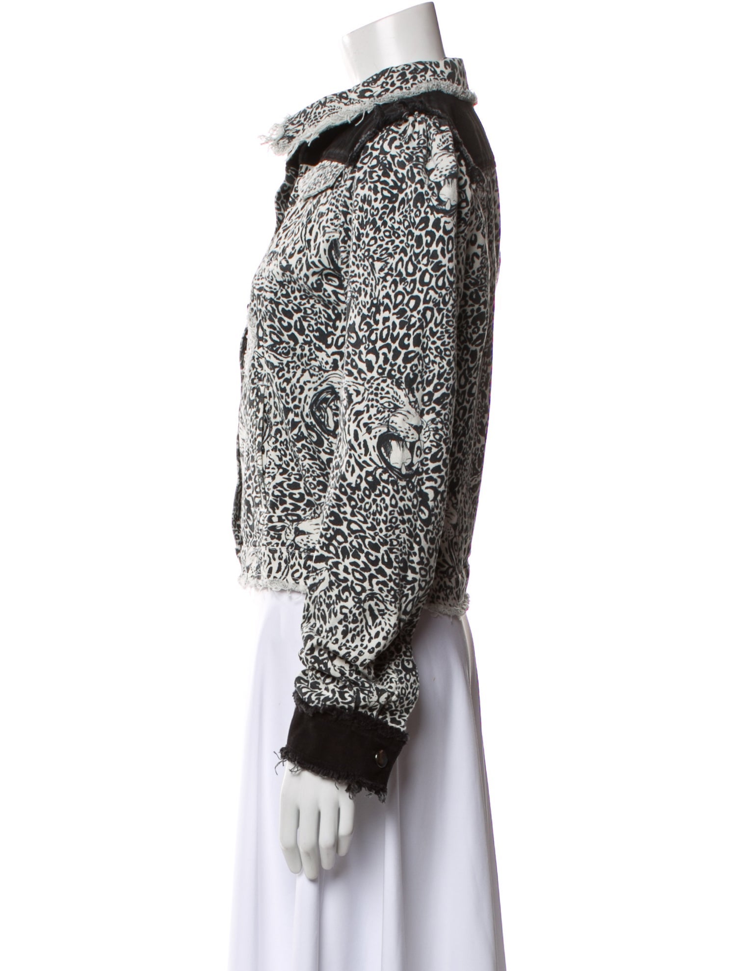 Marcell Von Berlin Animal Print Evening Jacket