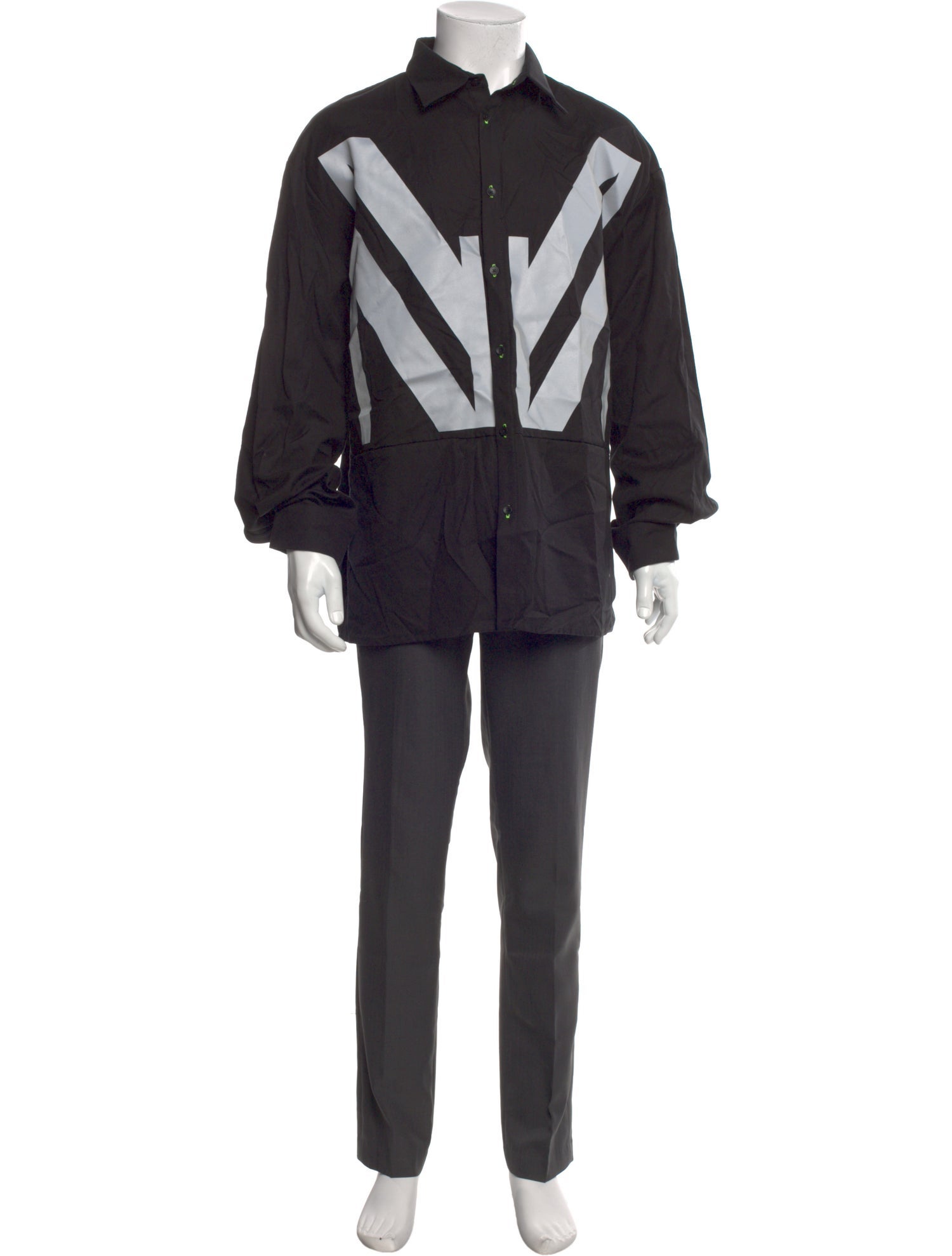 Marcell Von Berlin Striped Long Sleeve Shirt