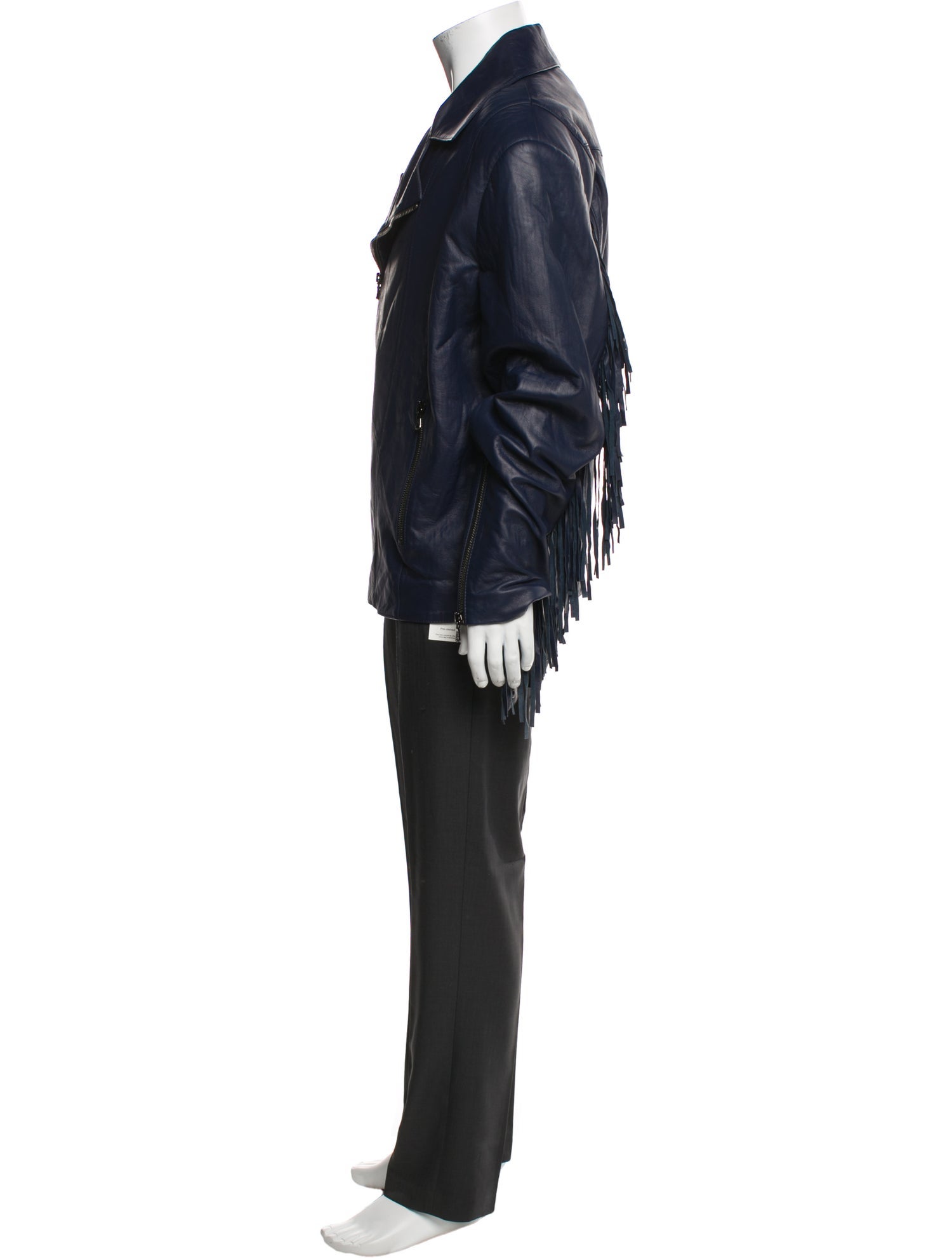 Marcell Von Berlin Lamb Leather Moto Jacket