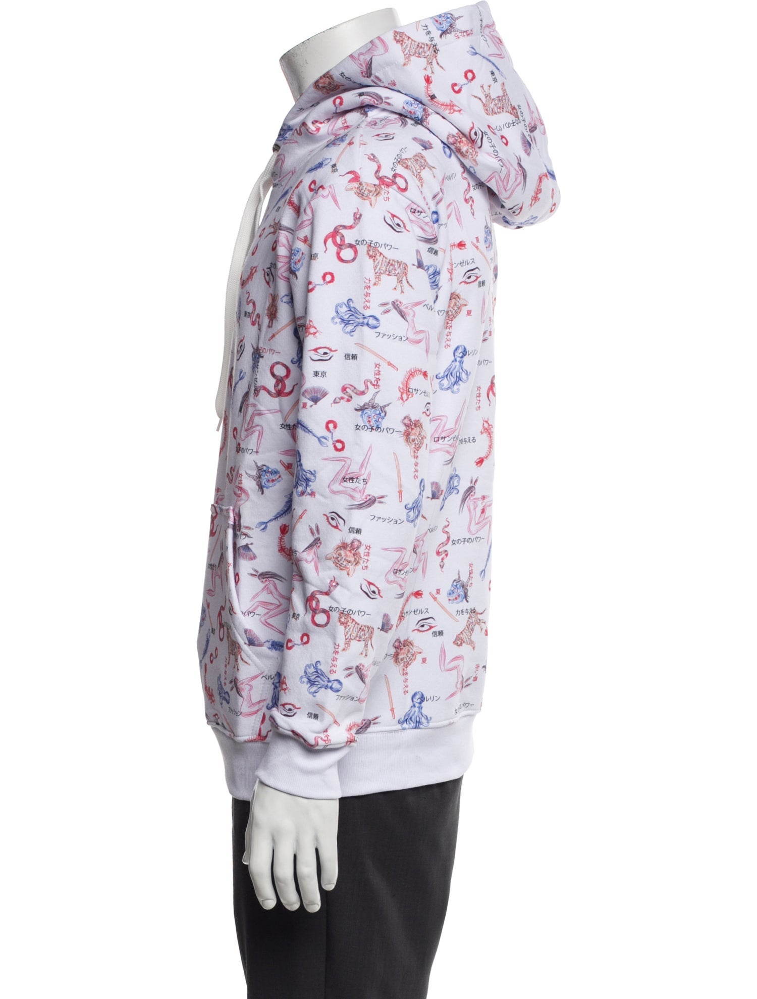 Marcell Von Berlin Printed Crew Neck Hoodie w/ Tags