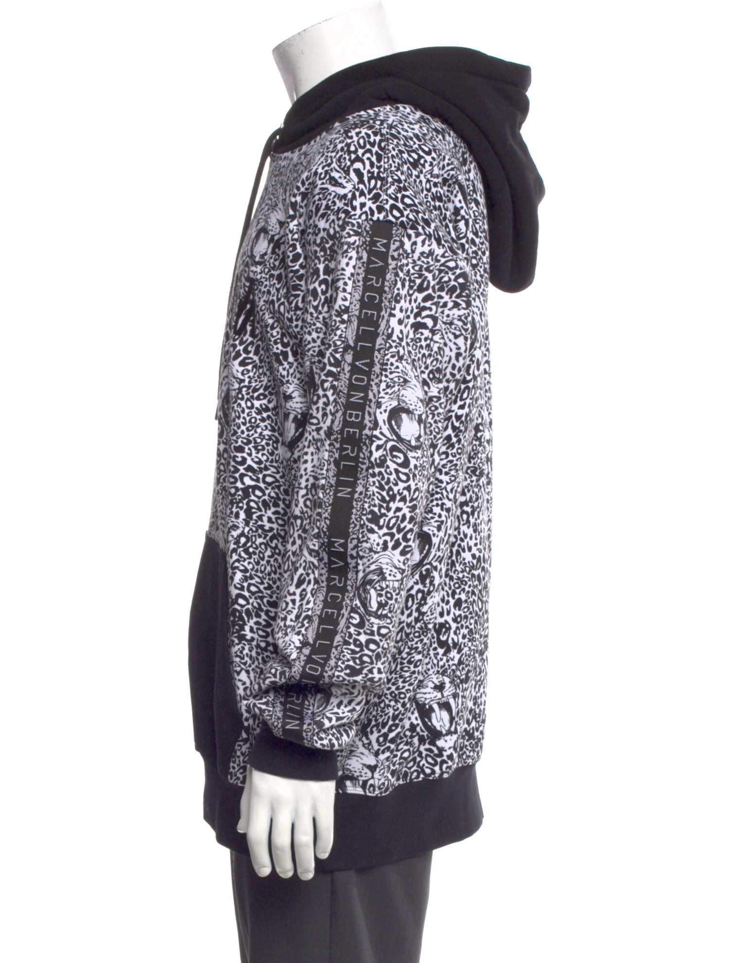 Marcell Von Berlin Printed Crew Neck Hoodie w/ Tags