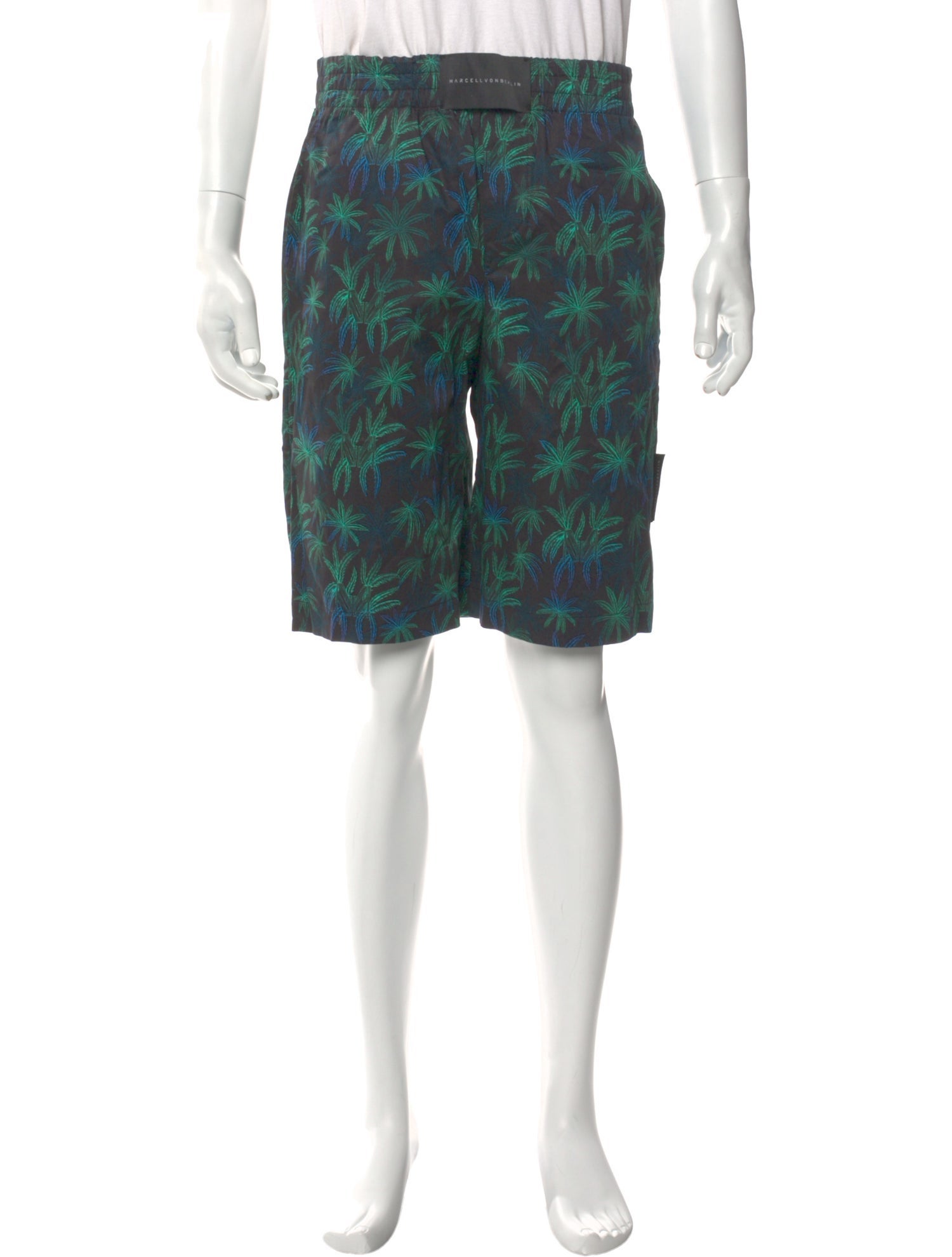 Marcell Von Berlin Printed Jogger Shorts w/ Tags