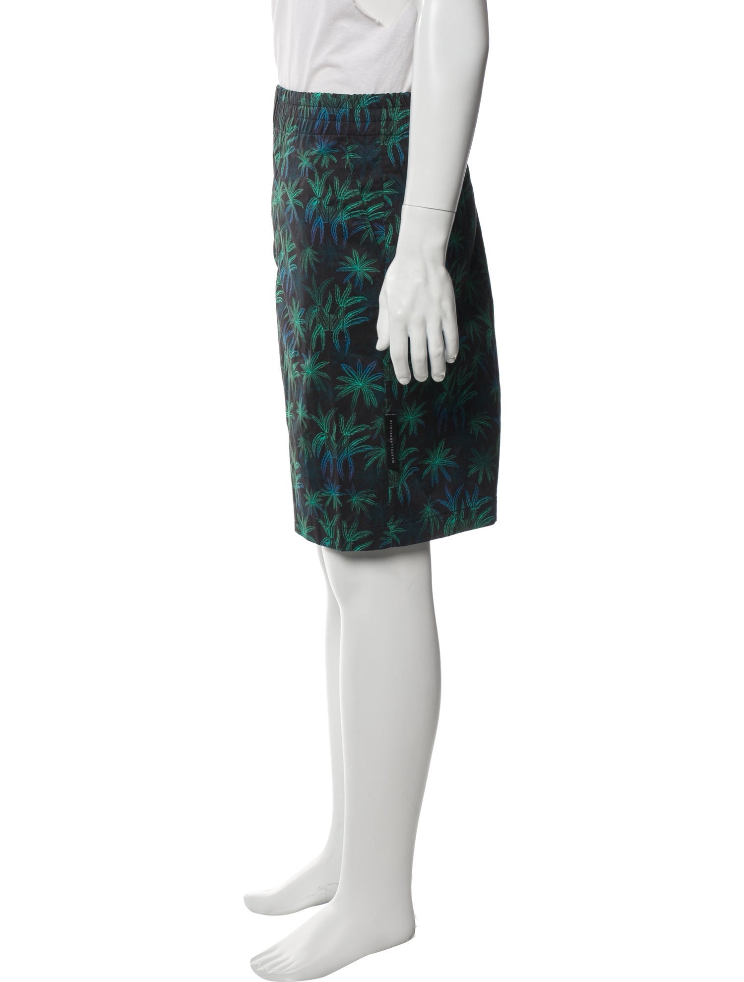 Marcell Von Berlin Printed Jogger Shorts w/ Tags