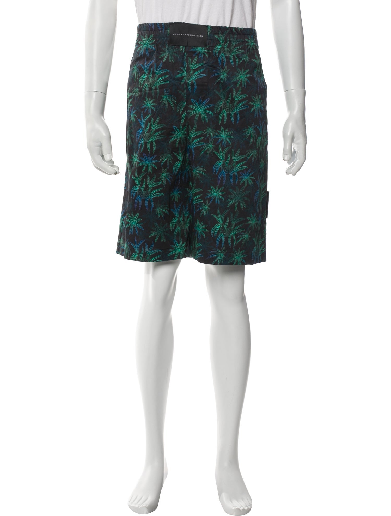 Marcell Von Berlin Printed Jogger Shorts w/ Tags