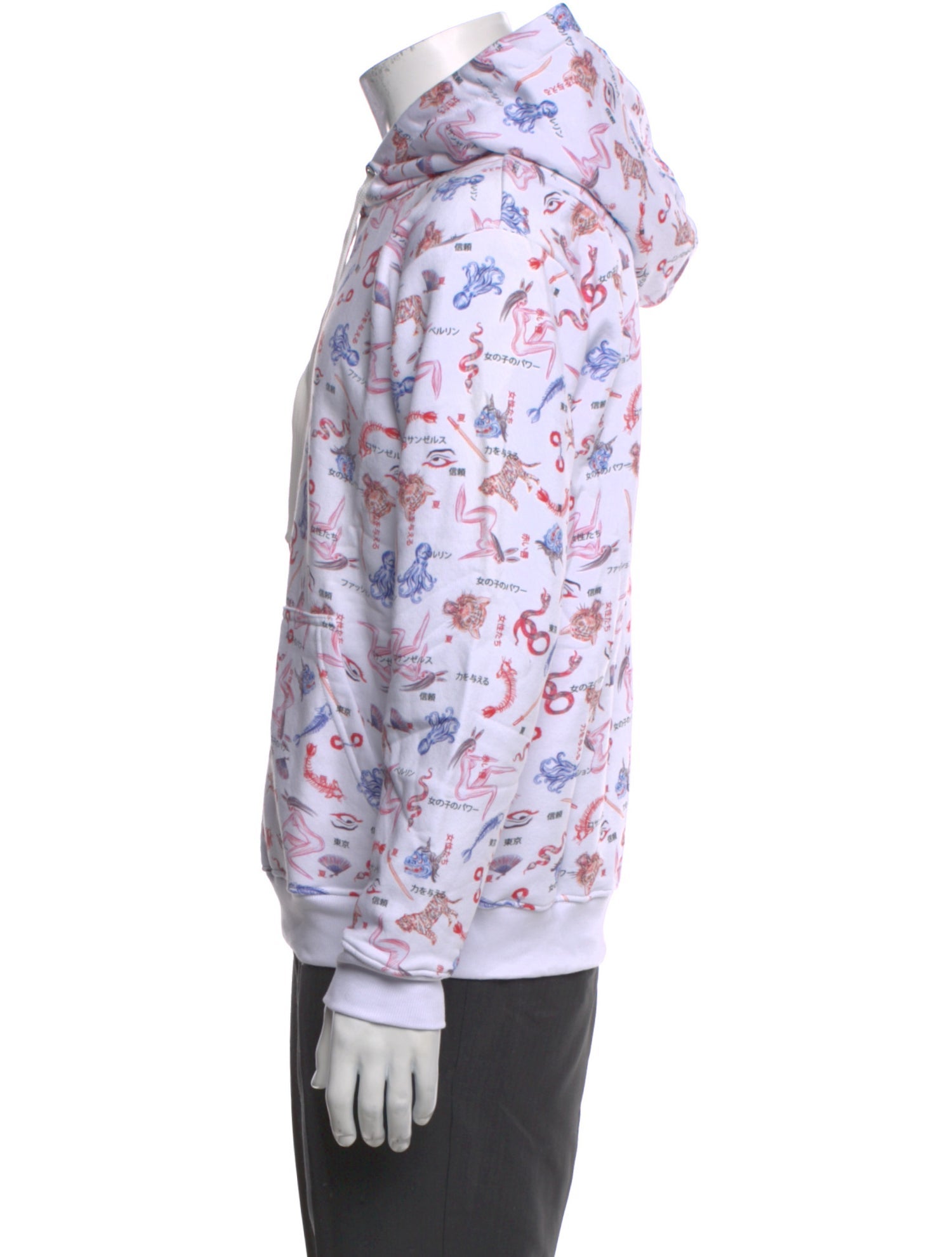 Marcell Von Berlin Printed Crew Neck Hoodie w/ Tags