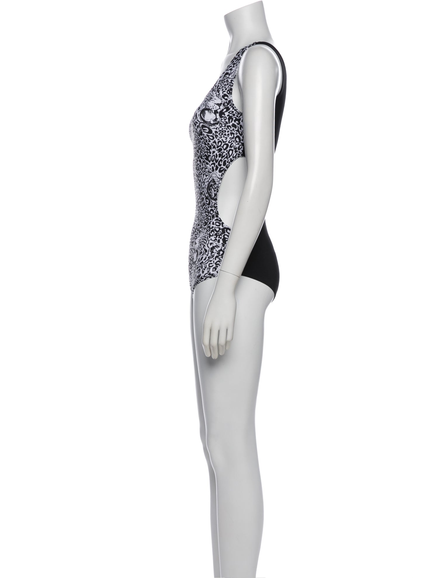 Marcell Von Berlin Animal Print One-Piece w/ Tags