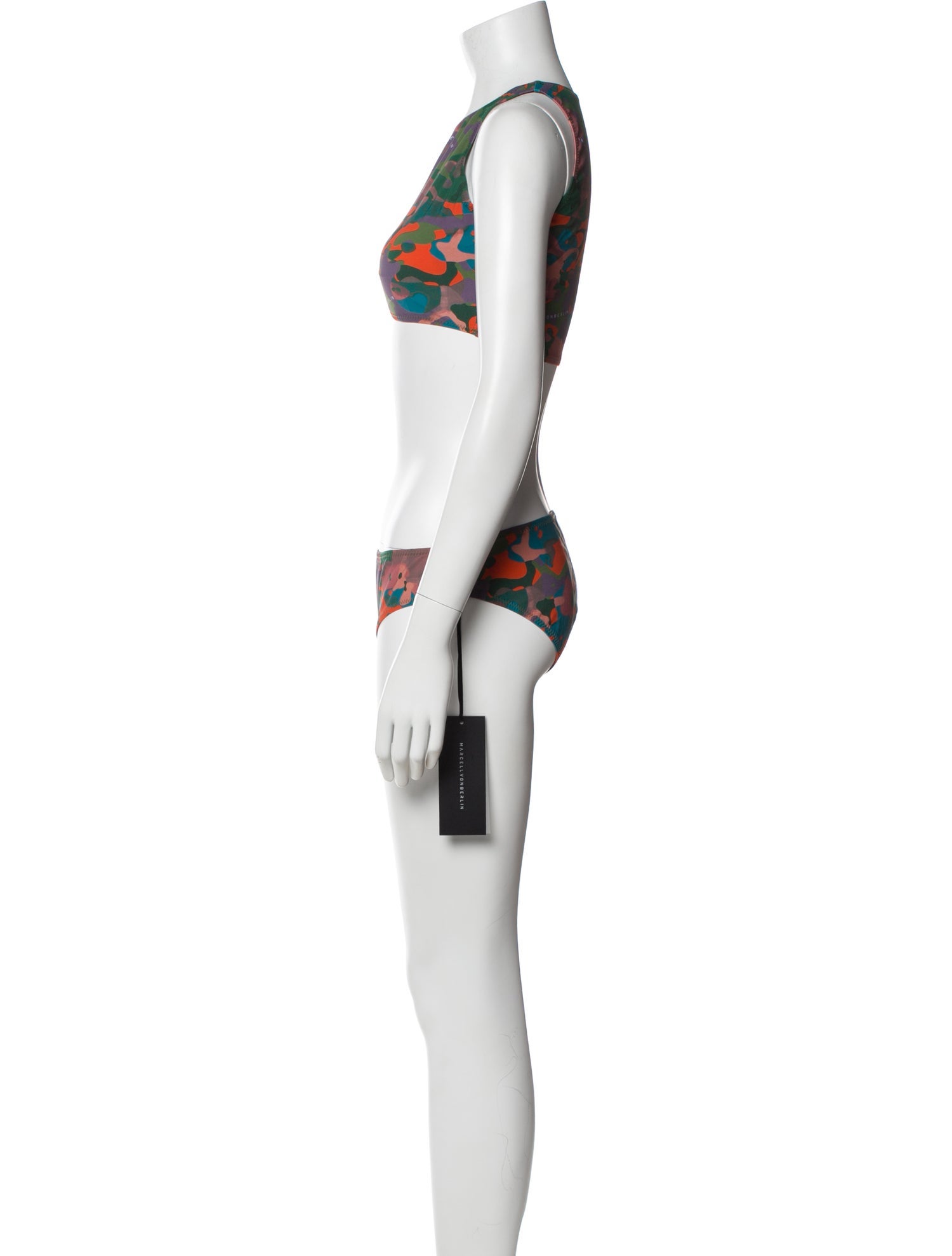 Marcell Von Berlin Printed Bikini w/ Tags