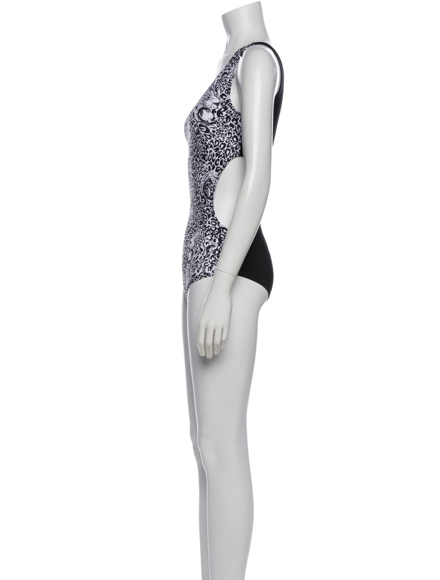 Marcell Von Berlin Animal Print One-Piece w/ Tags