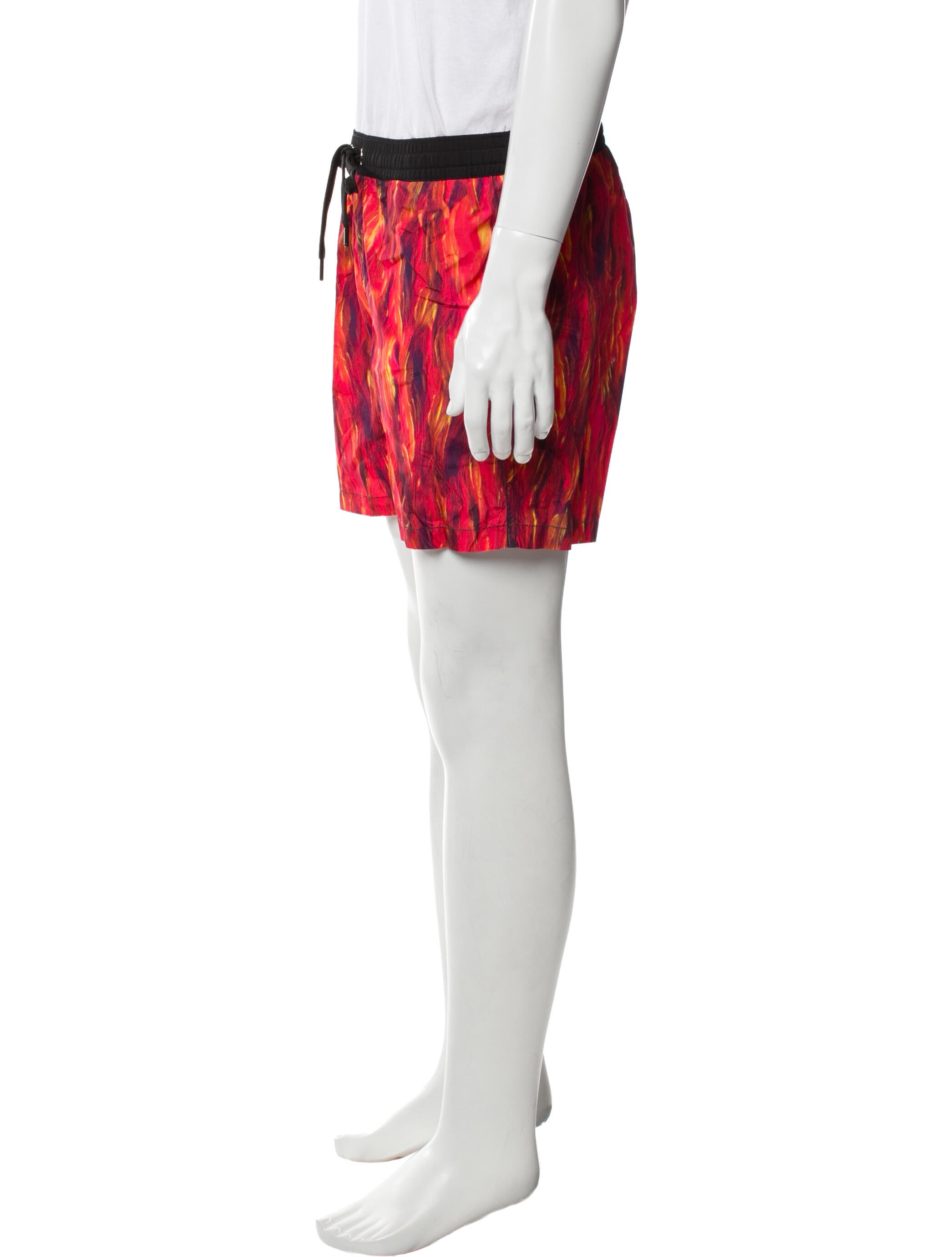 Marcell Von Berlin Printed Swim Trunks w/ Tags