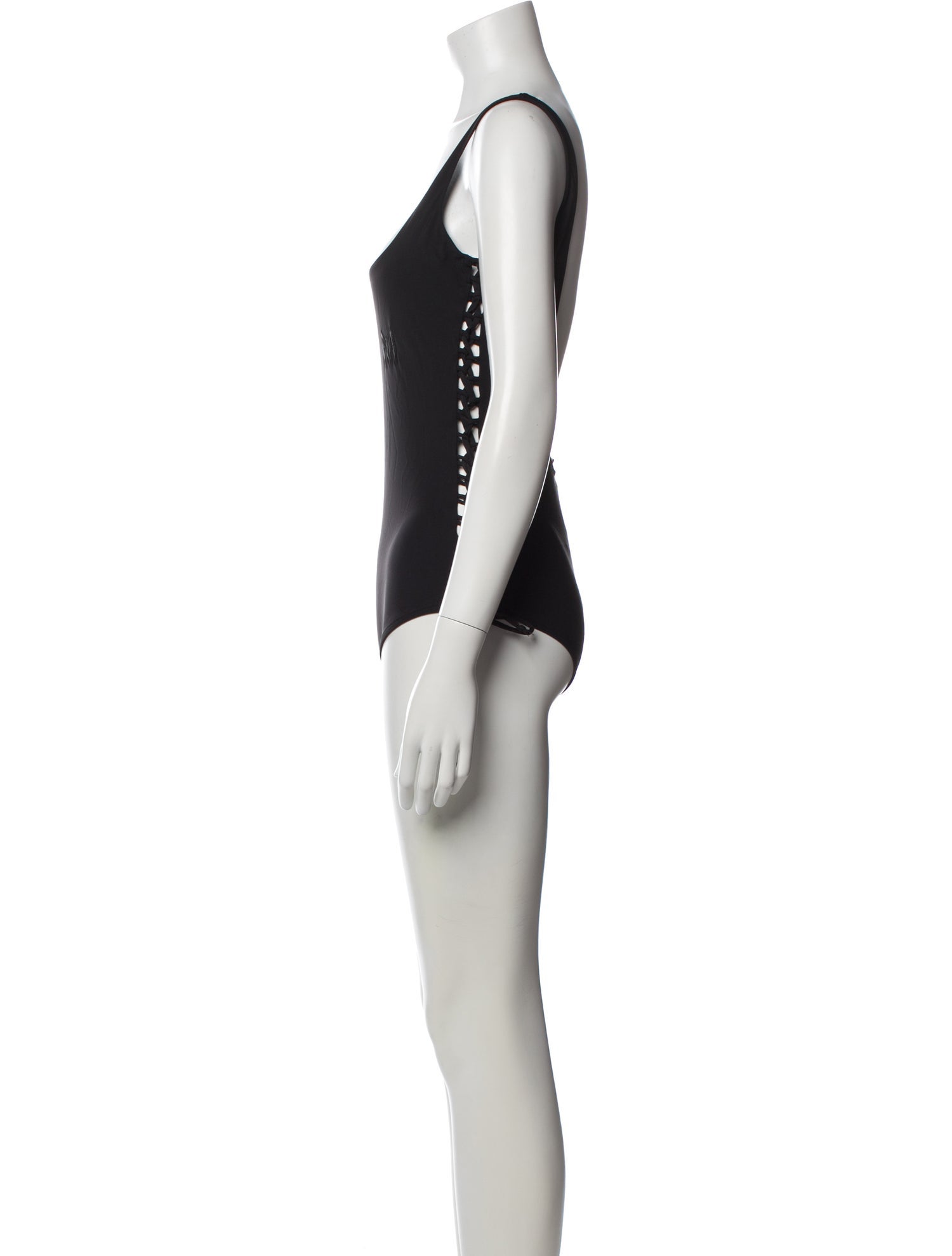Marcell Von Berlin Braided Accents One-Piece w/ Tags