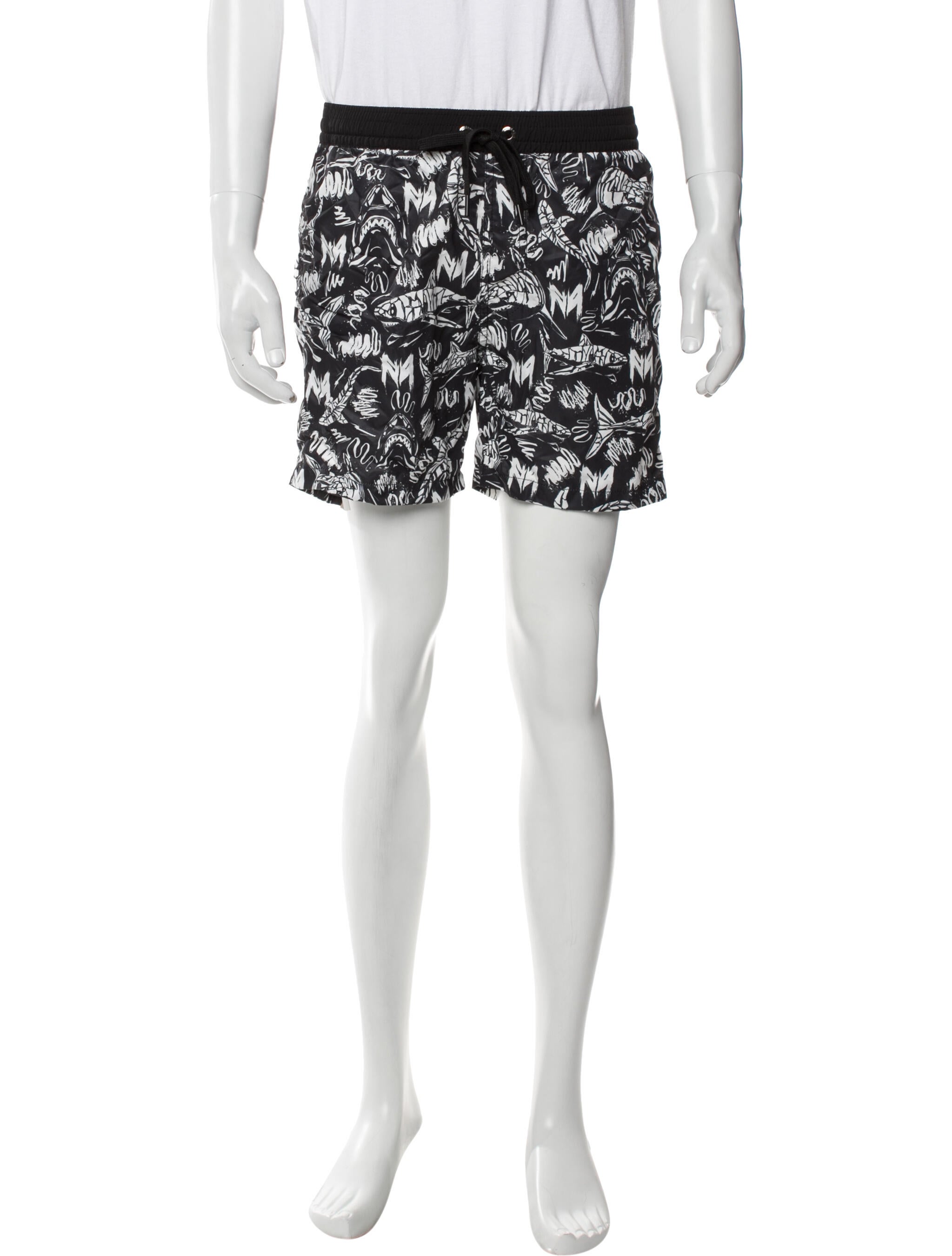 Marcell Von Berlin Printed Swim Trunks w/ Tags