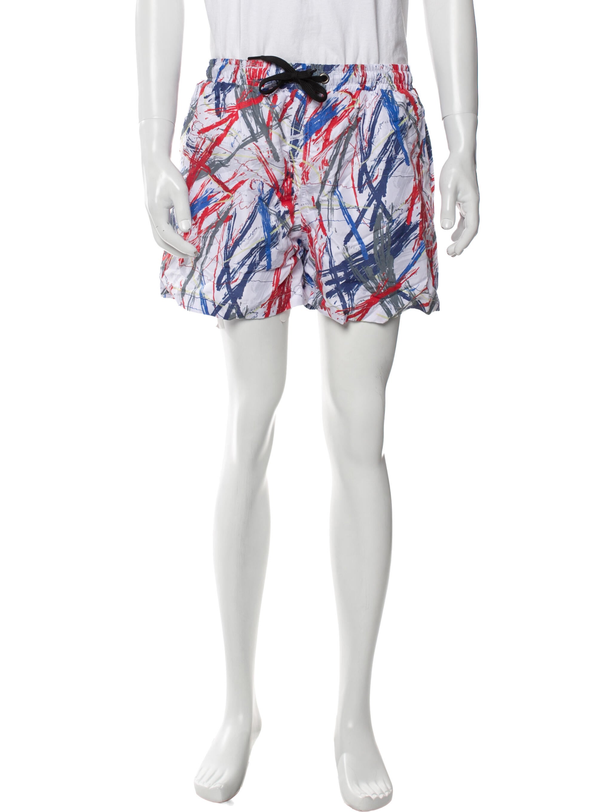 Marcell Von Berlin Printed Swim Trunks w/ Tags