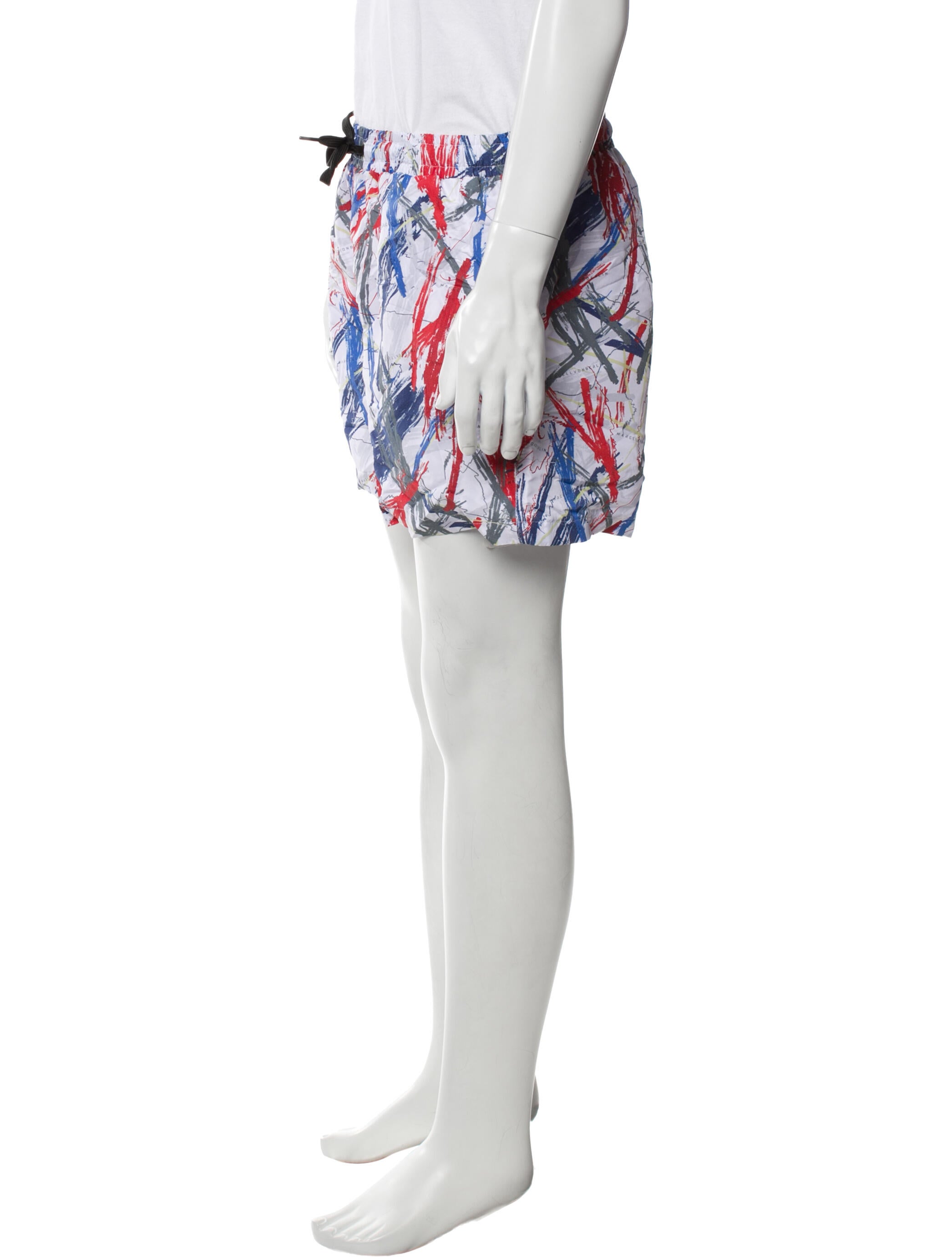 Marcell Von Berlin Printed Swim Trunks w/ Tags