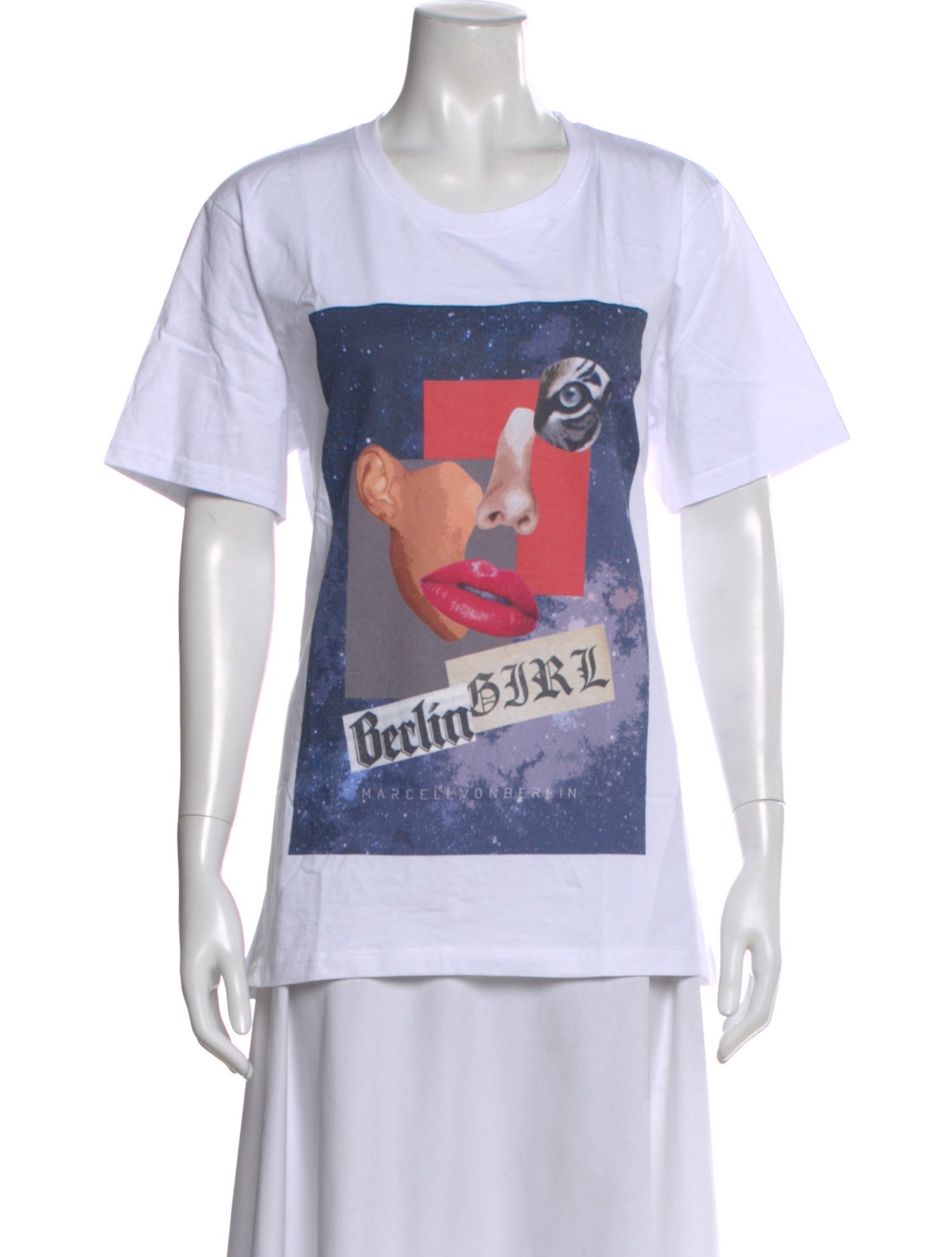 Marcell Von Berlin Graphic Print Crew Neck T-Shirt
