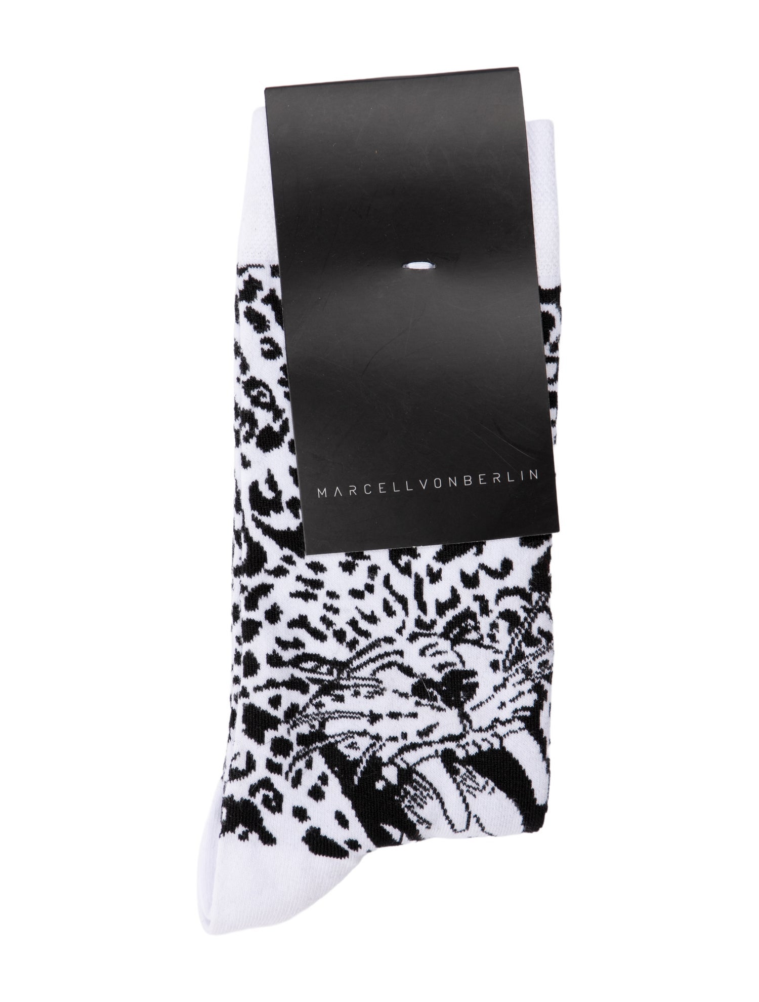 Marcell Von Berlin Printed Knit Socks