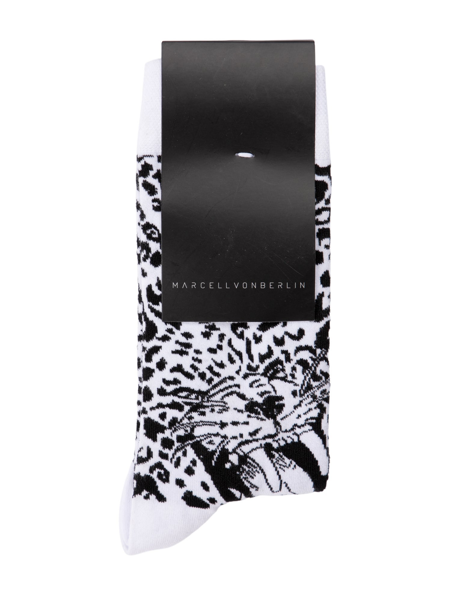 Marcell Von Berlin Printed Knit Socks