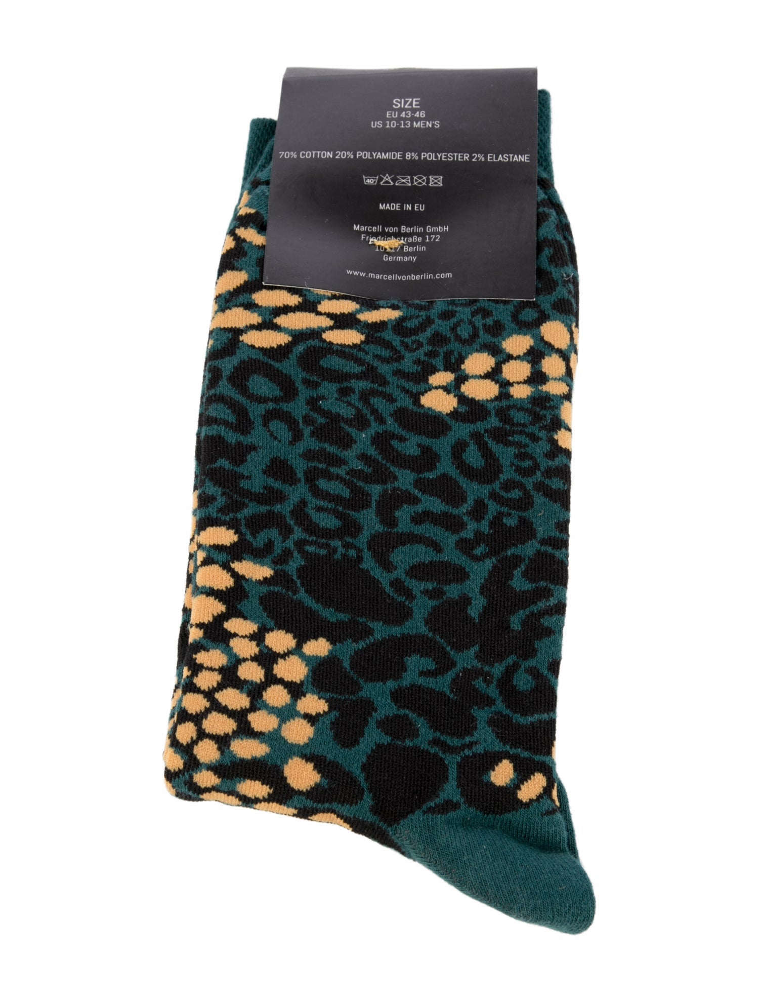 Marcell Von Berlin Pattern Print Socks