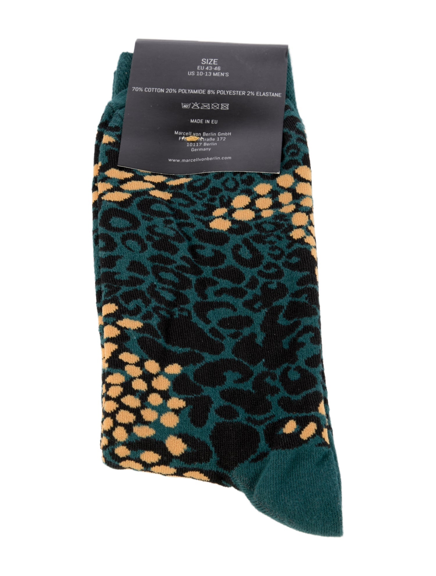 Marcell Von Berlin Pattern Print Socks