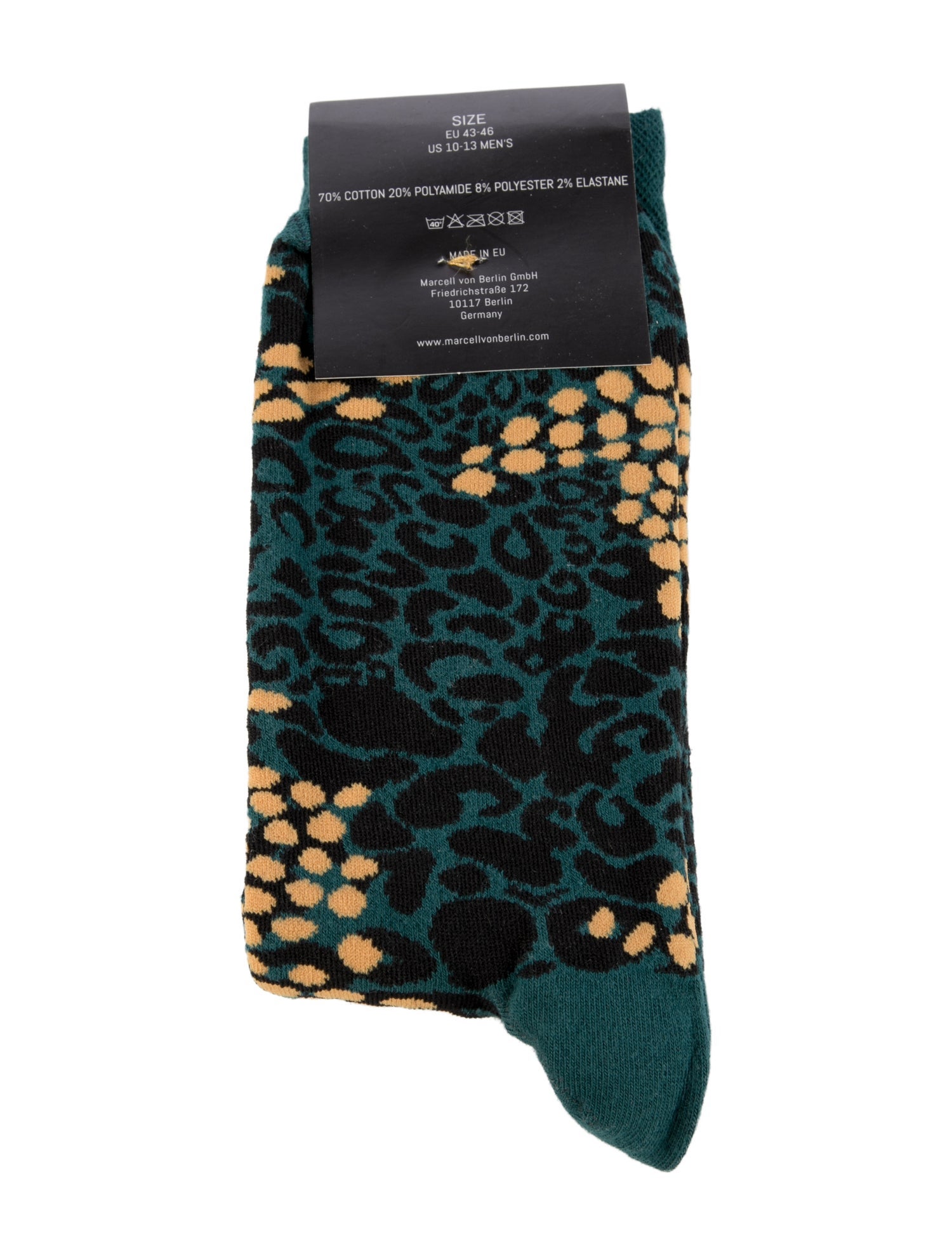Marcell Von Berlin Pattern Print Socks