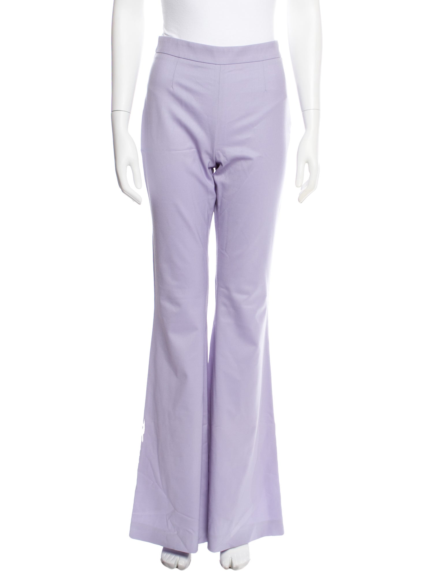 Marcell Von Berlin Virgin Wool Wide Leg Pants