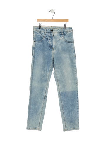 Pre-owned Marcell Von Berlin High-rise Straight Leg Jeans In Blue