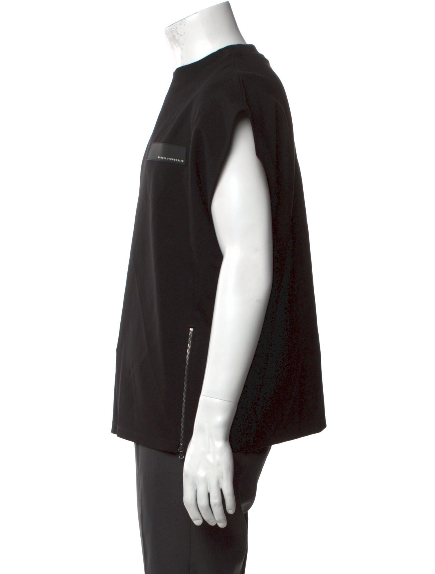 Marcell Von Berlin Mock Neck Sleeveless T-Shirt w/ Tags