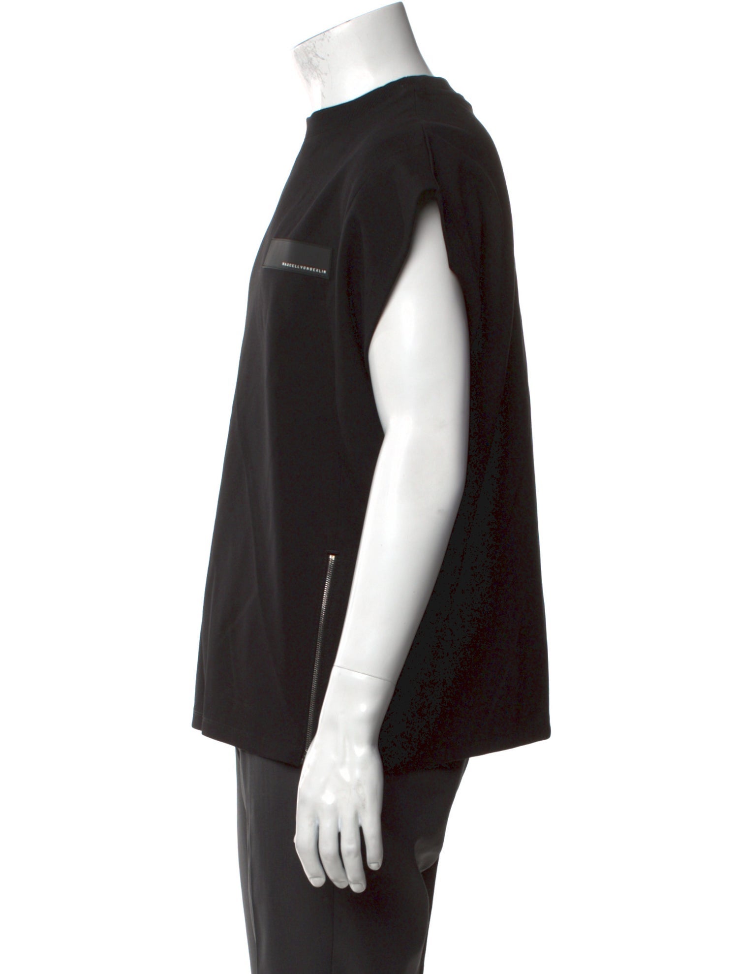 Marcell Von Berlin Mock Neck Sleeveless T-Shirt w/ Tags