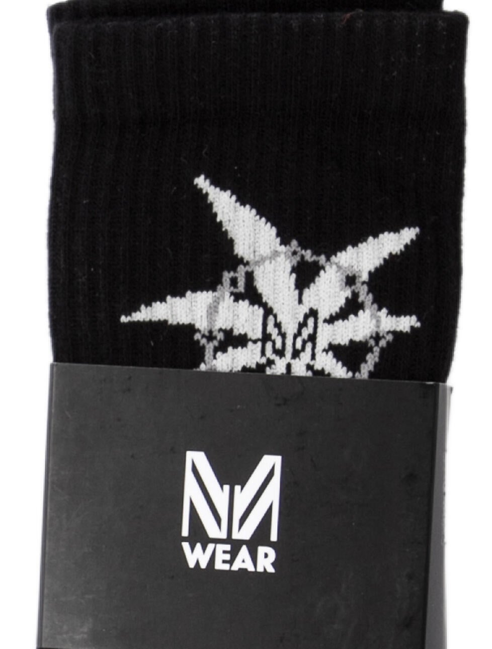 Marcell Von Berlin Cotton Pattern Print Socks w/Tags