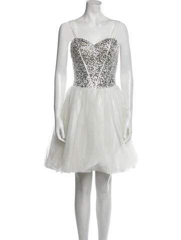 Mac Duggal Dresses Strapless Mini Dress XS