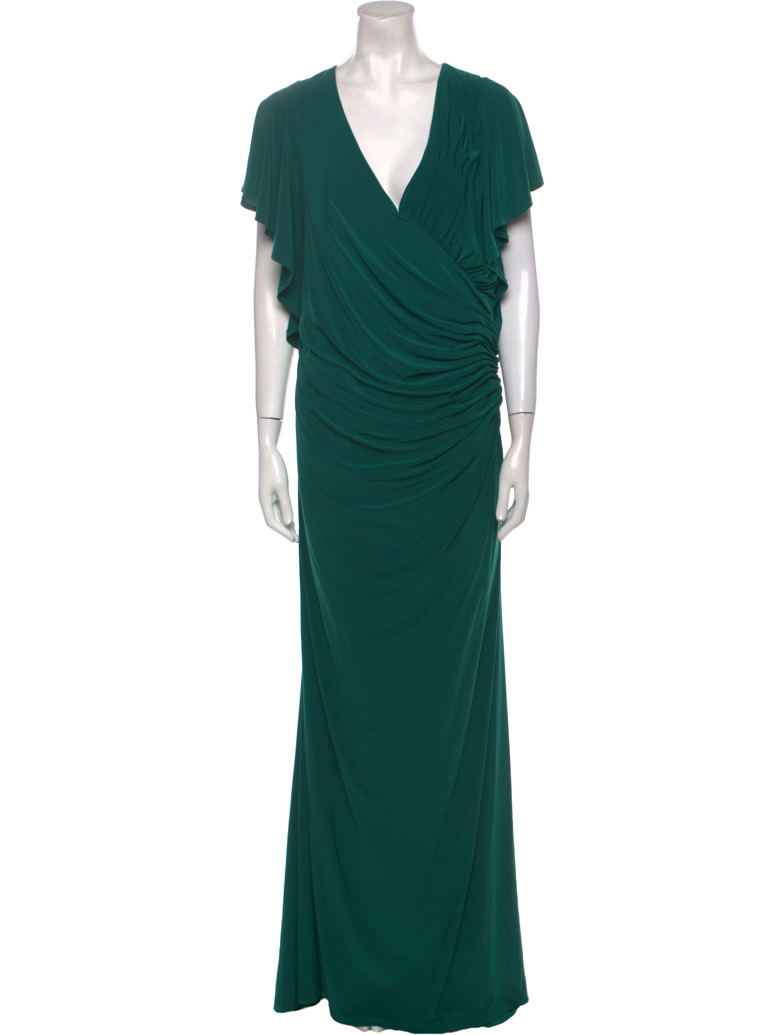 green tulle formal dress Mac Duggal 5638 - Long Sequined-Embellished Mesh Overlay Sheath Dress main image 0