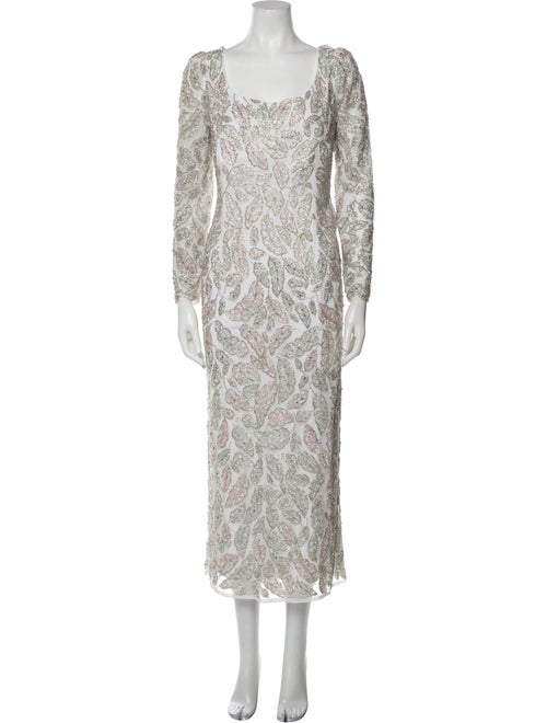 Mac Duggal Animal Print Long Dress