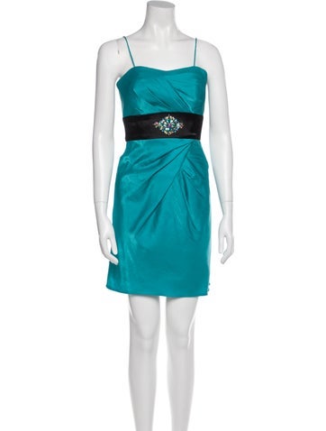 Mac Duggal Dresses Square Neckline Mini Dress US 4 | S