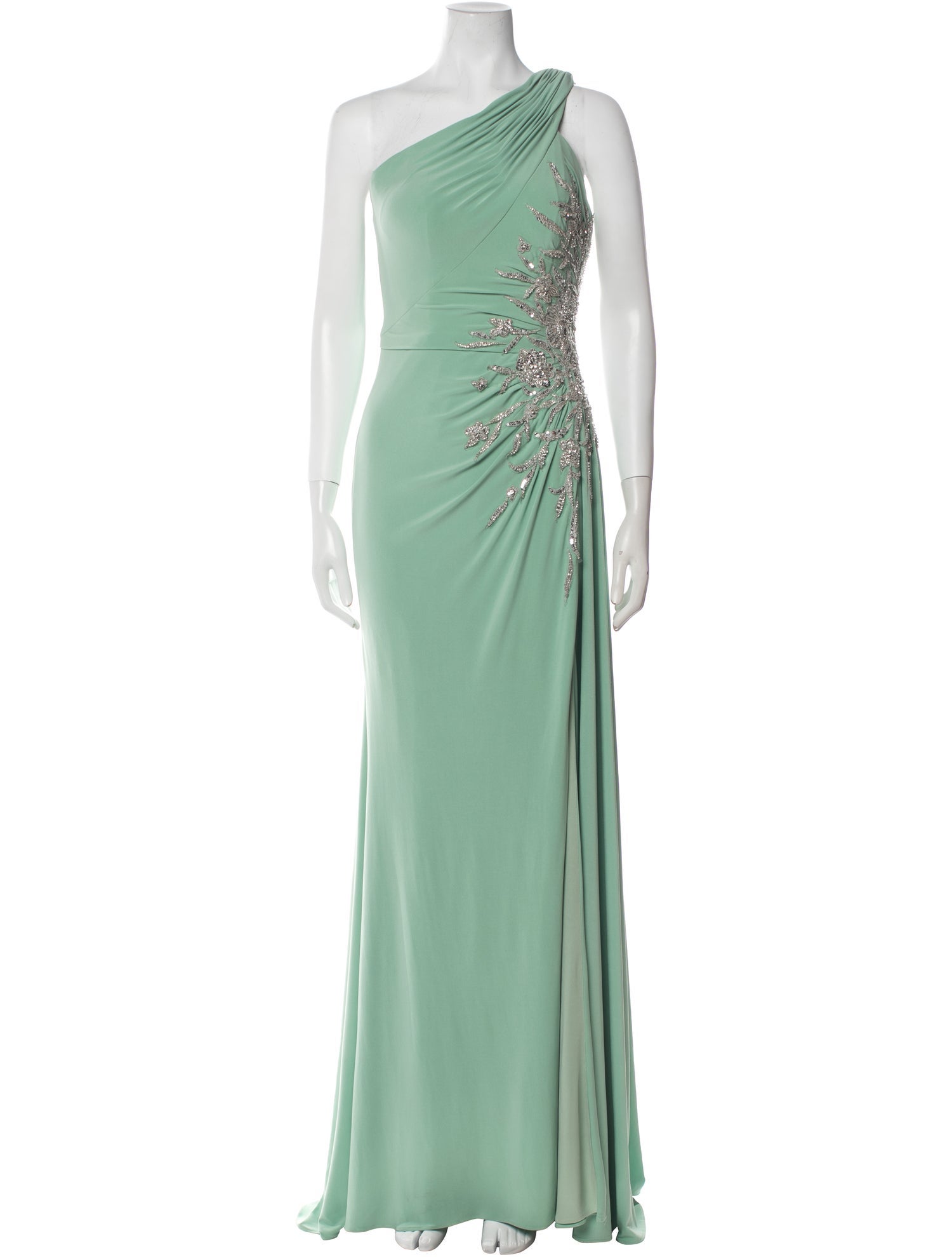Mac Duggal OneShoulder Long Dress w/ Tags Green Dresses, Clothing