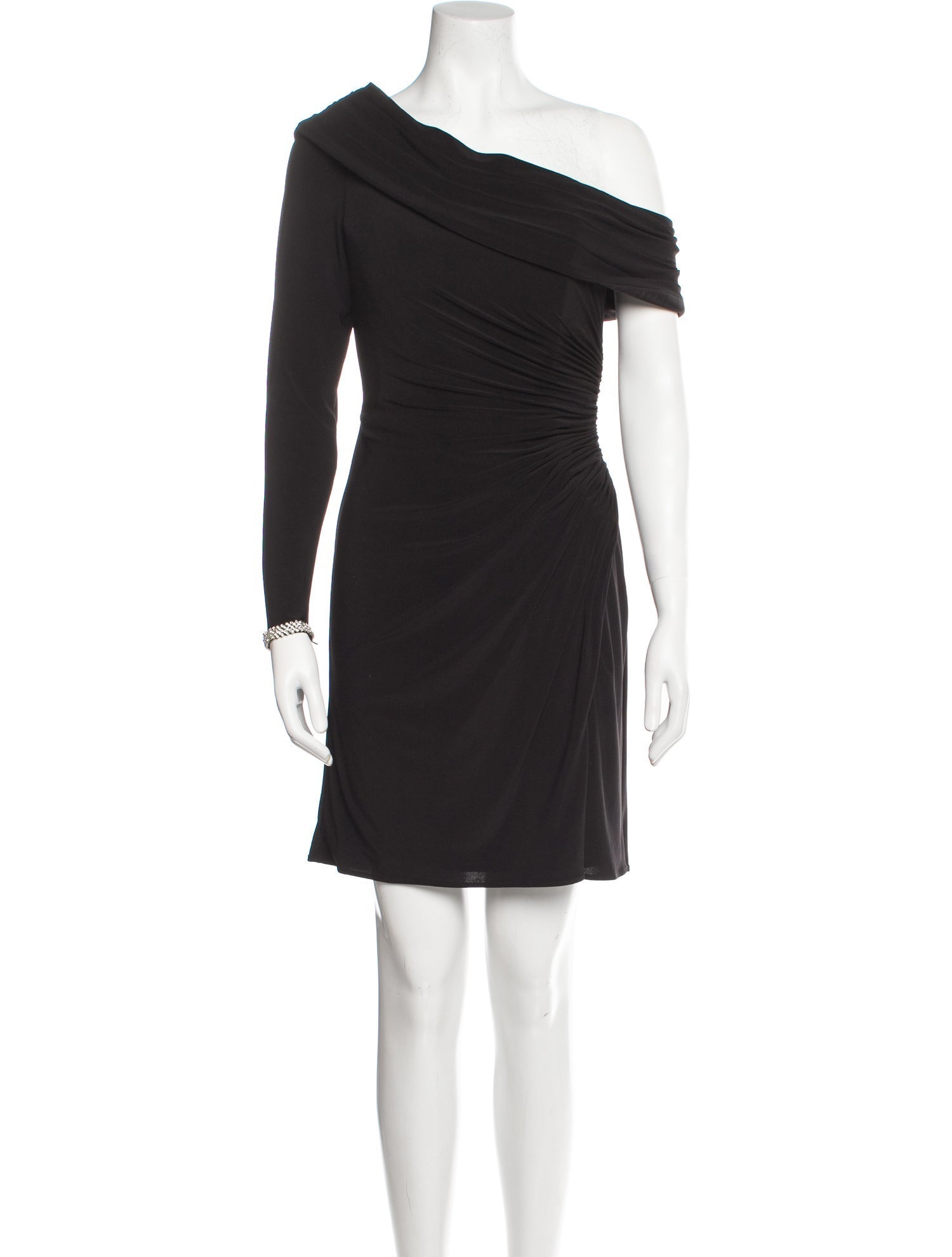 Mac Duggal One-Shoulder Mini Dress