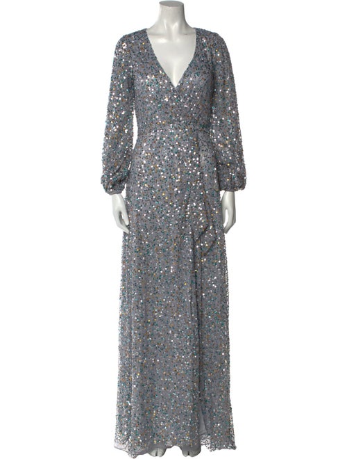 Mac Duggal Nylon Long Dress