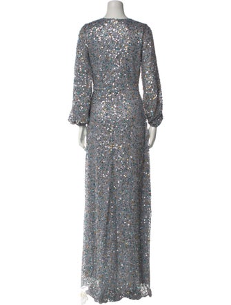 Mac Duggal Nylon Long Dress