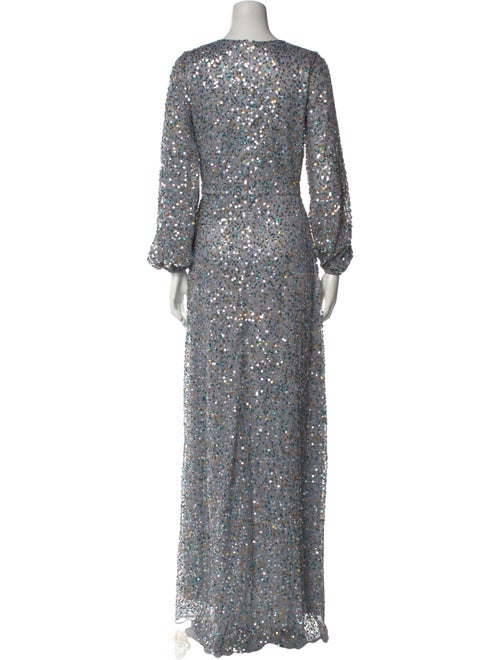 Mac Duggal Nylon Long Dress