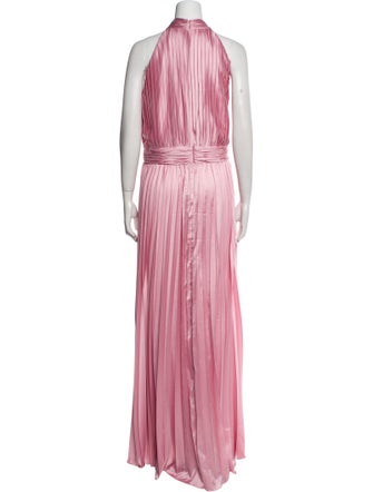 Mac Duggal Mock Neck Long Dress