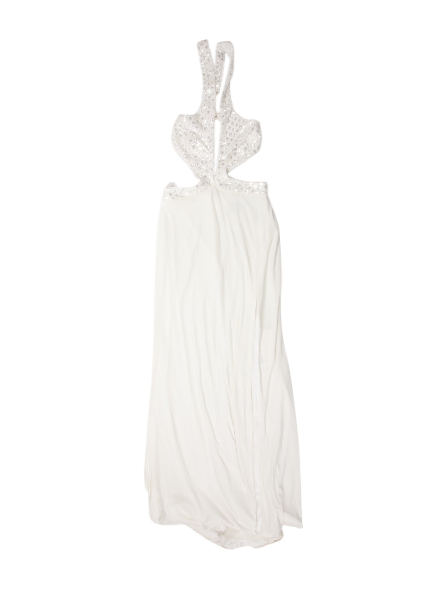 Mac Duggal V-Neck Long Dress
