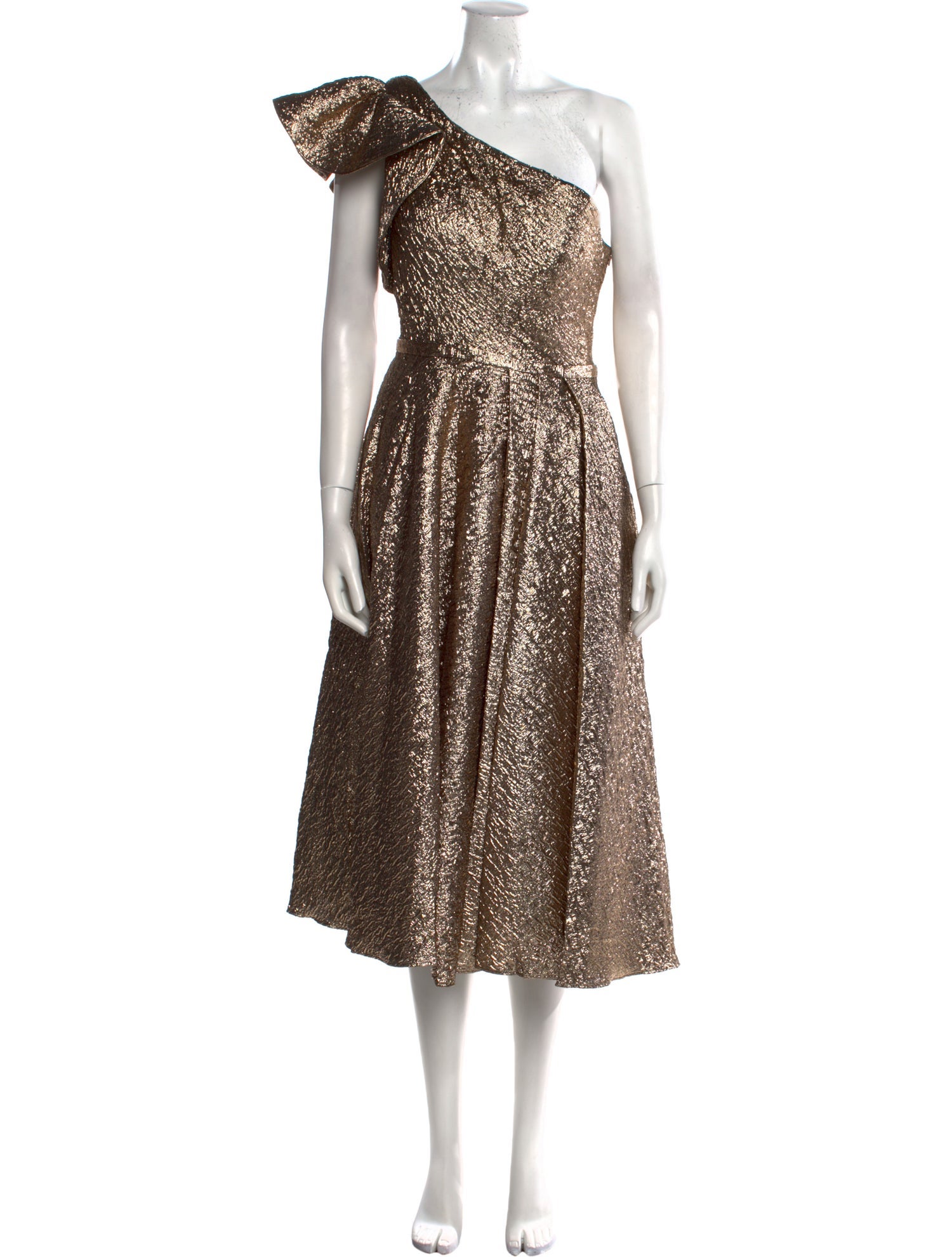 Mac Duggal One-Shoulder Long Dress w/ Tags