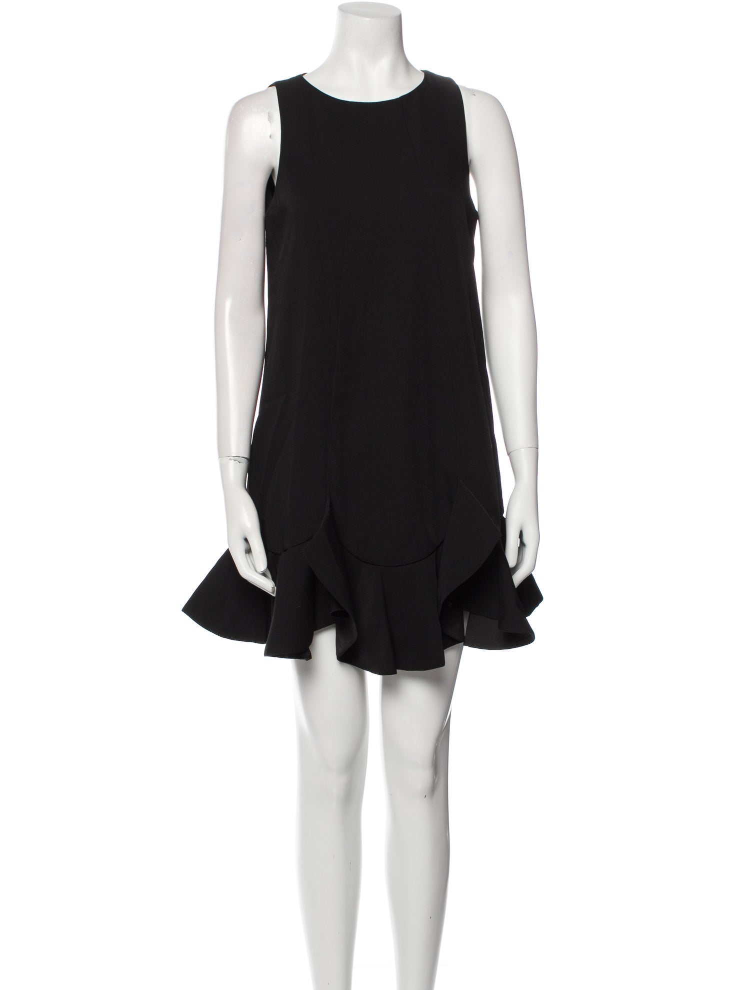 Mac Duggal Crew Neck Mini Dress