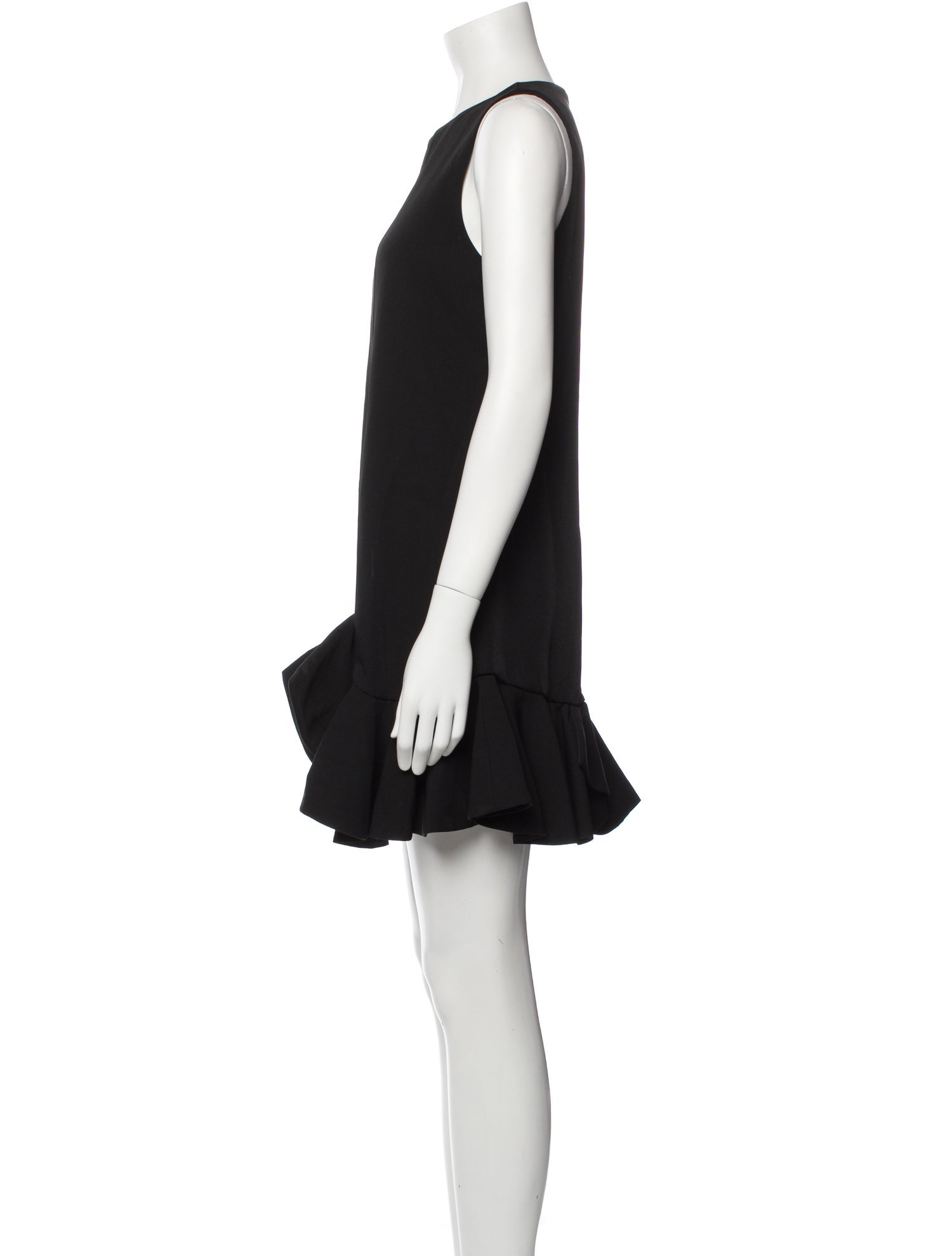 Mac Duggal Crew Neck Mini Dress