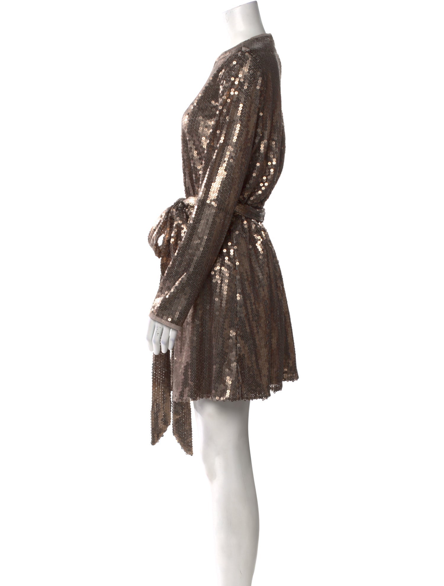 Mac Duggal Printed Mini Dress w/ Tags