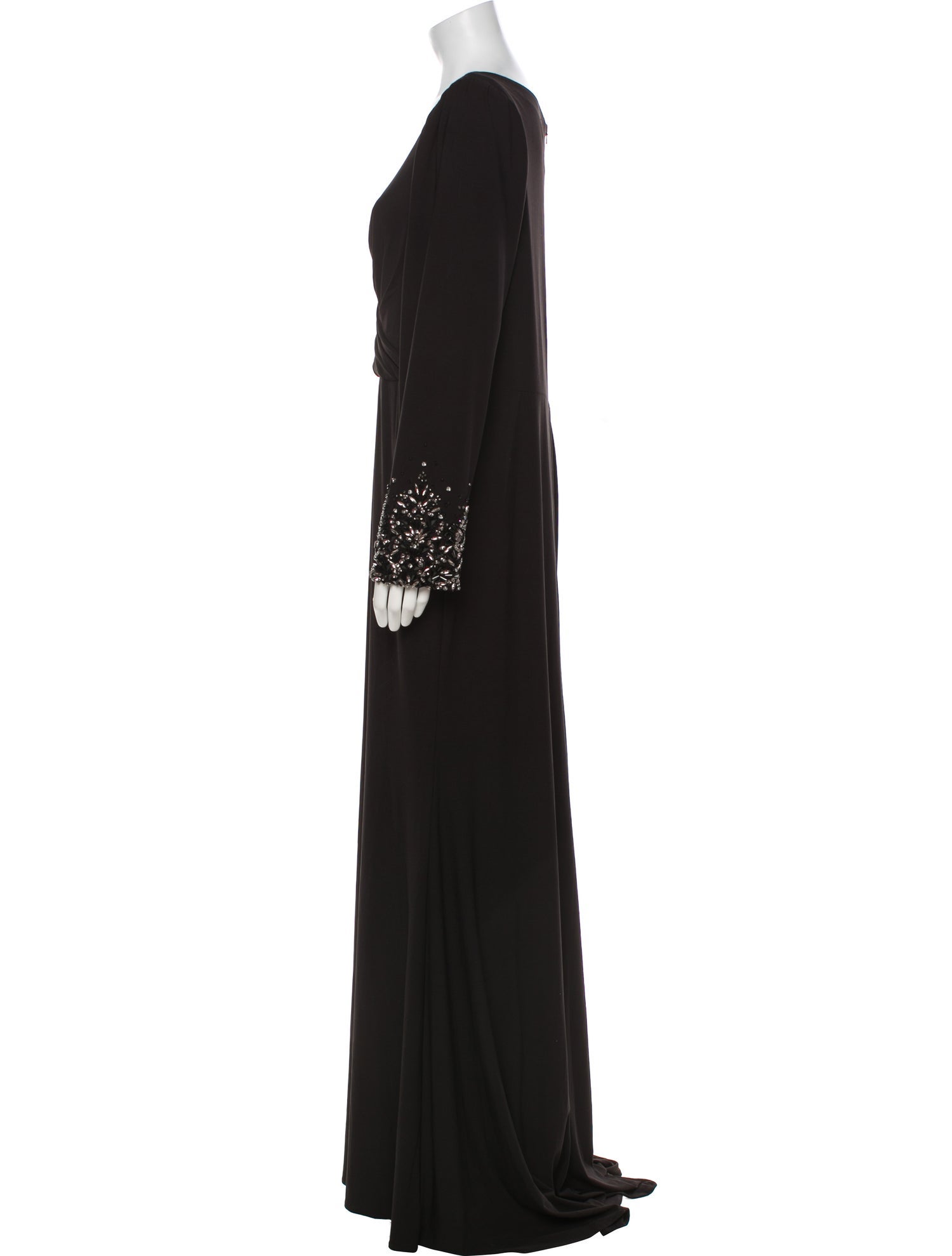 Mac Duggal V-Neck Long Dress w/ Tags